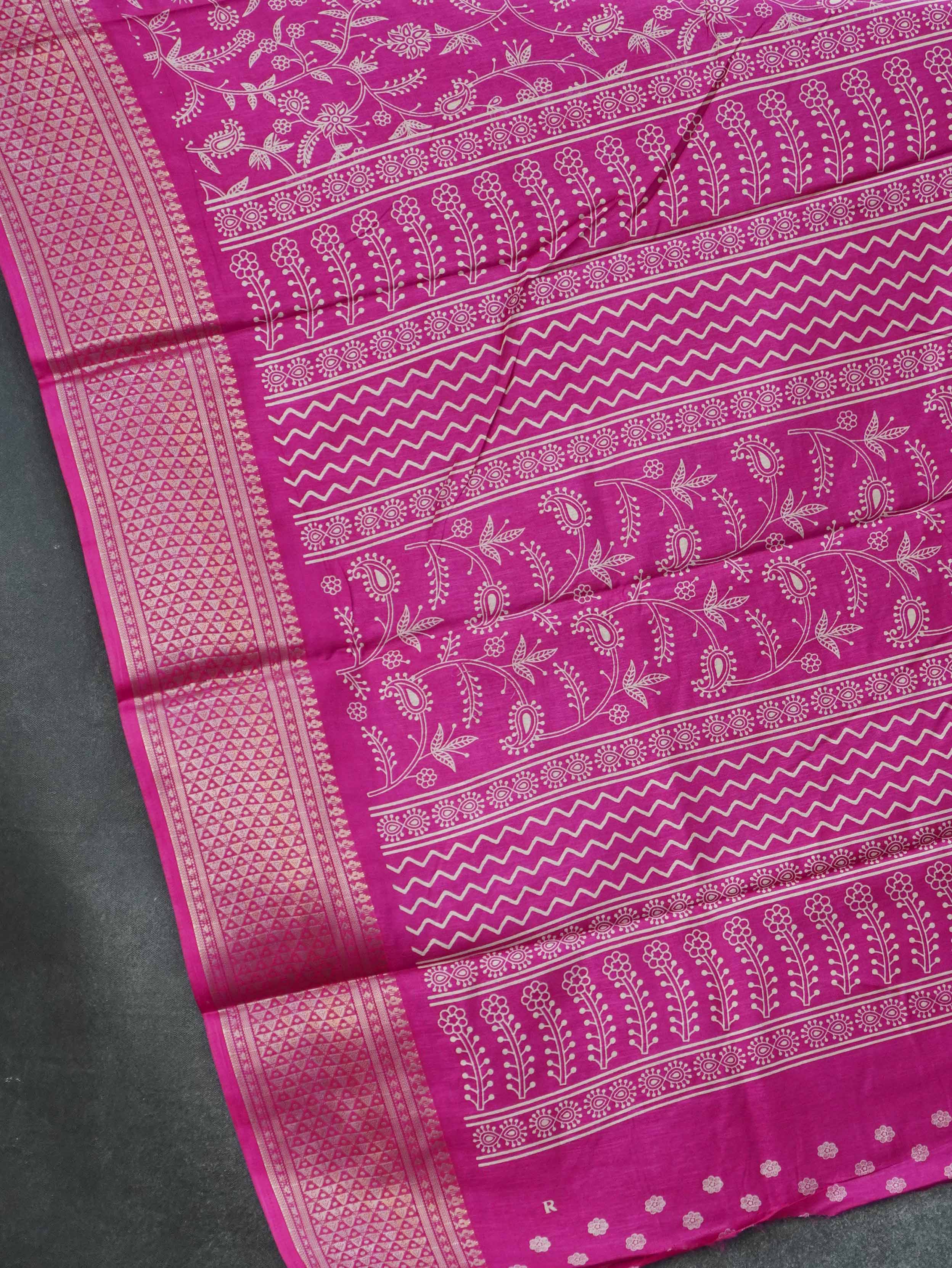 Printed Dola Saree | TTDS3428