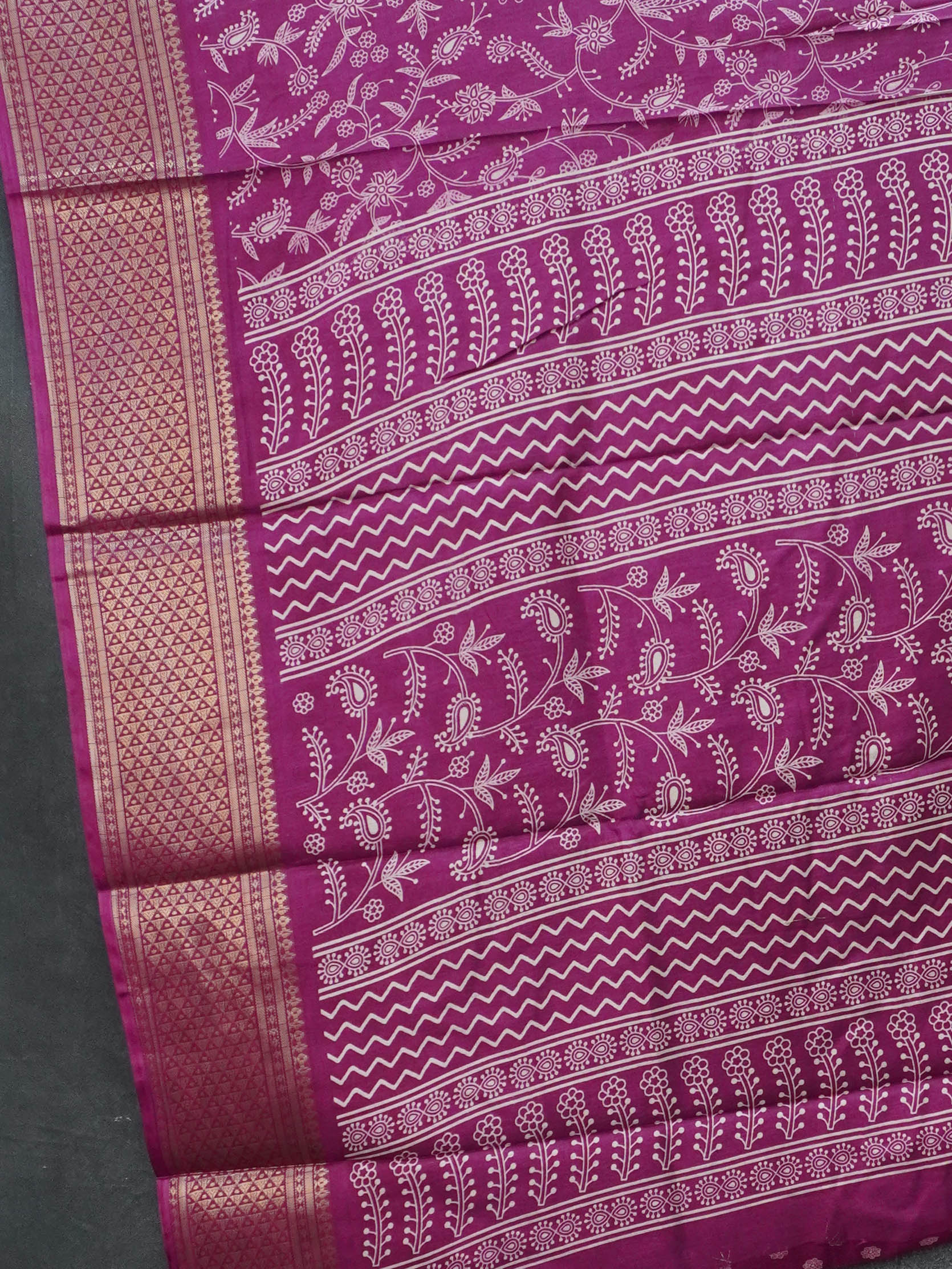 Printed Dola Saree | TTDS3428