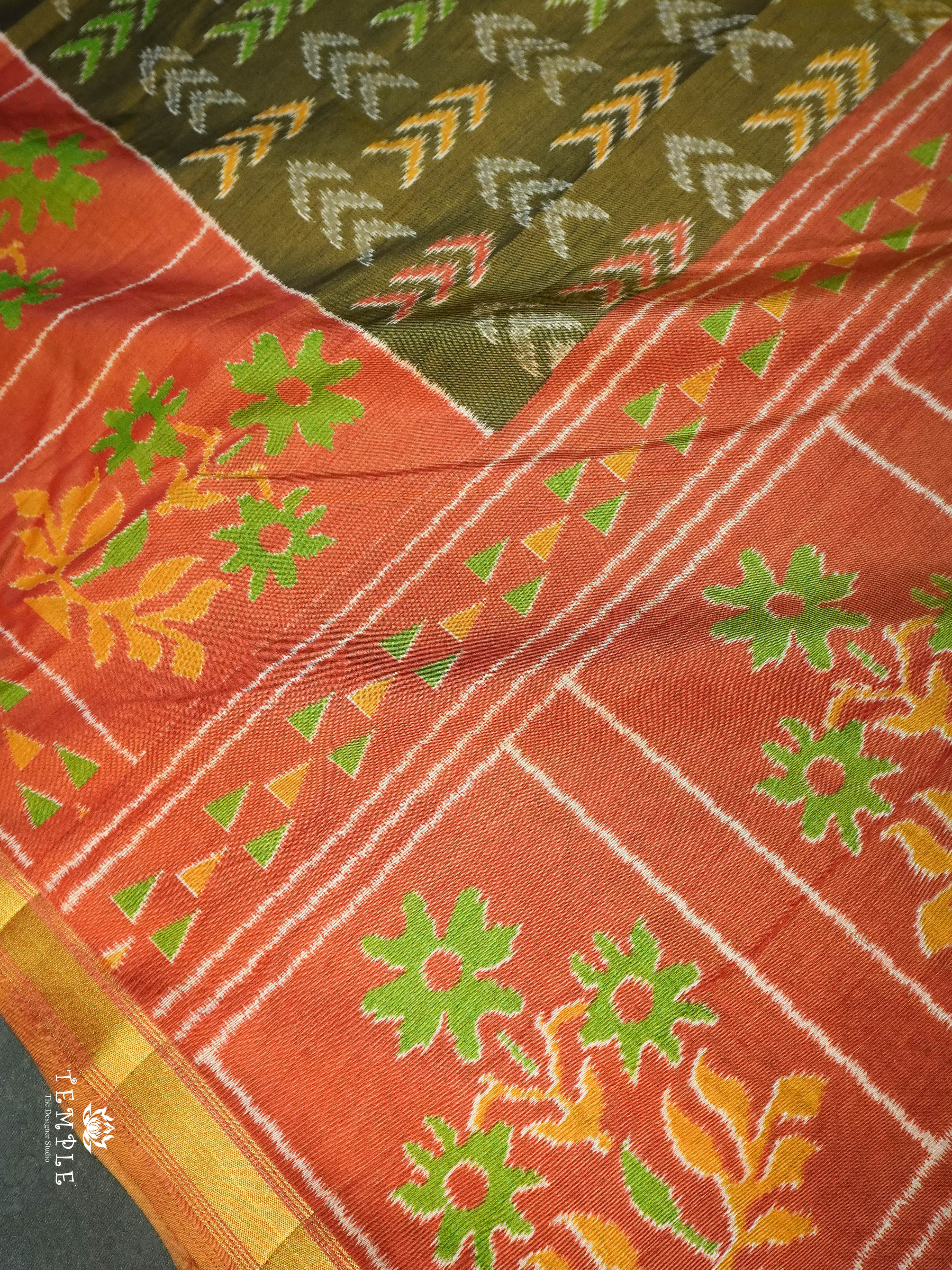 Printed Patola Saree | TTDS1530 | Merry Deals