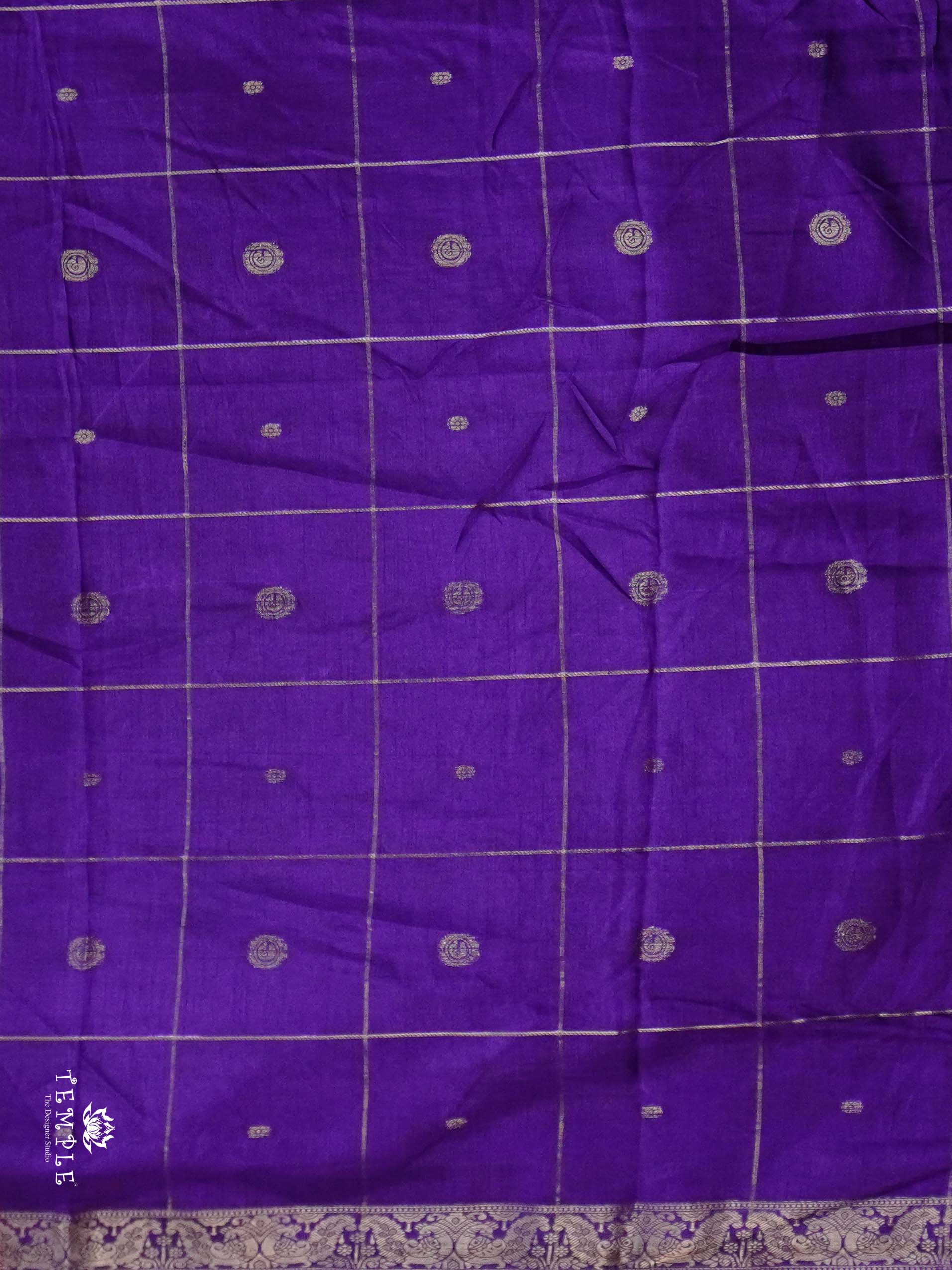 Georgette Sarees with Zari Weave | TTDS2496