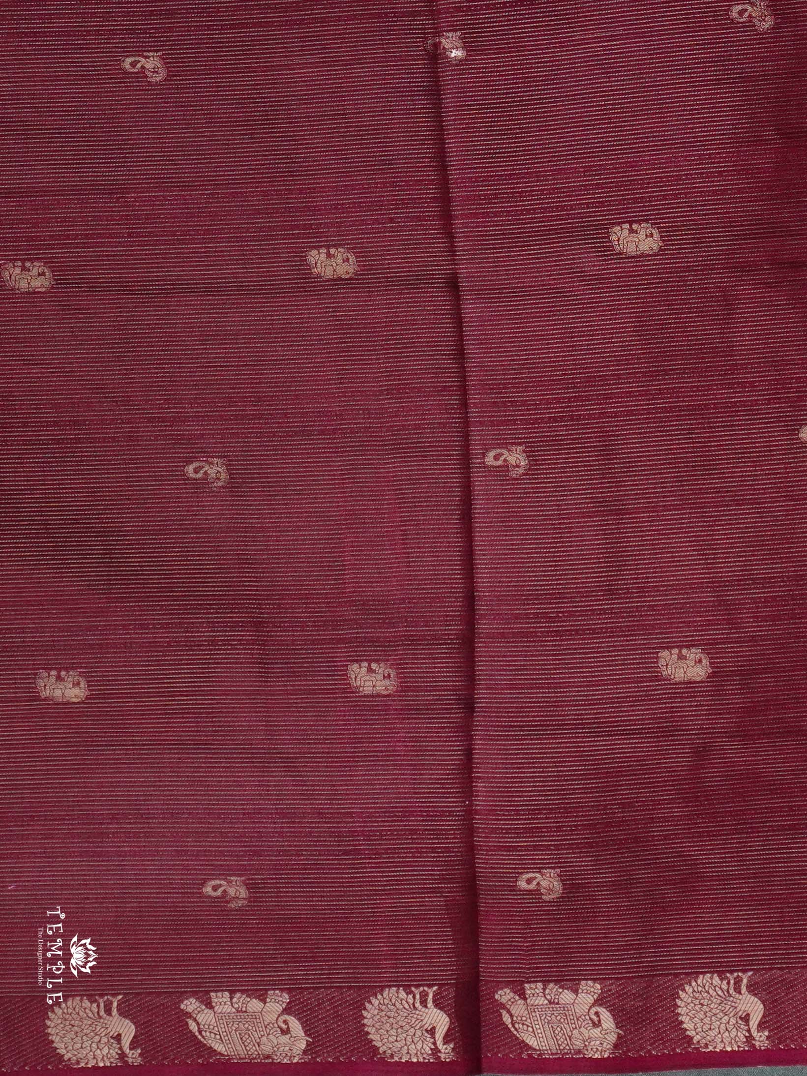 Georgette Sarees with Zari Weave | TTDS2497