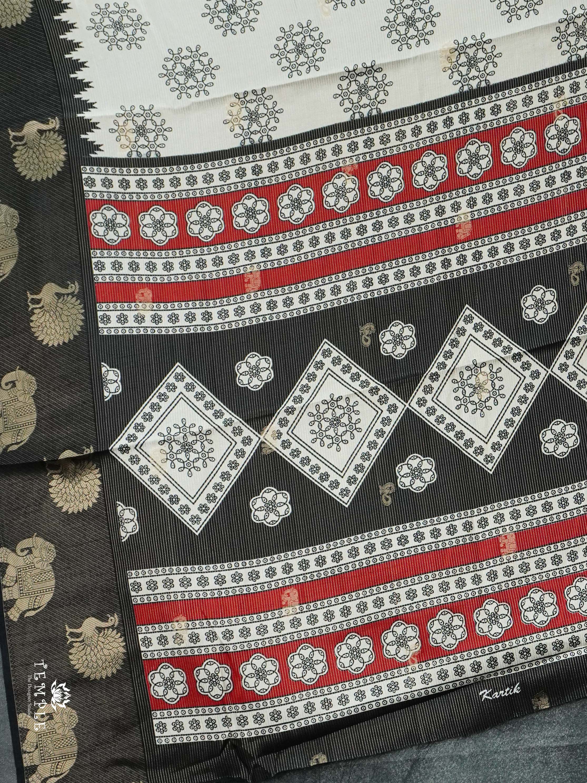 Georgette Sarees with Zari Weave | TTDS2497