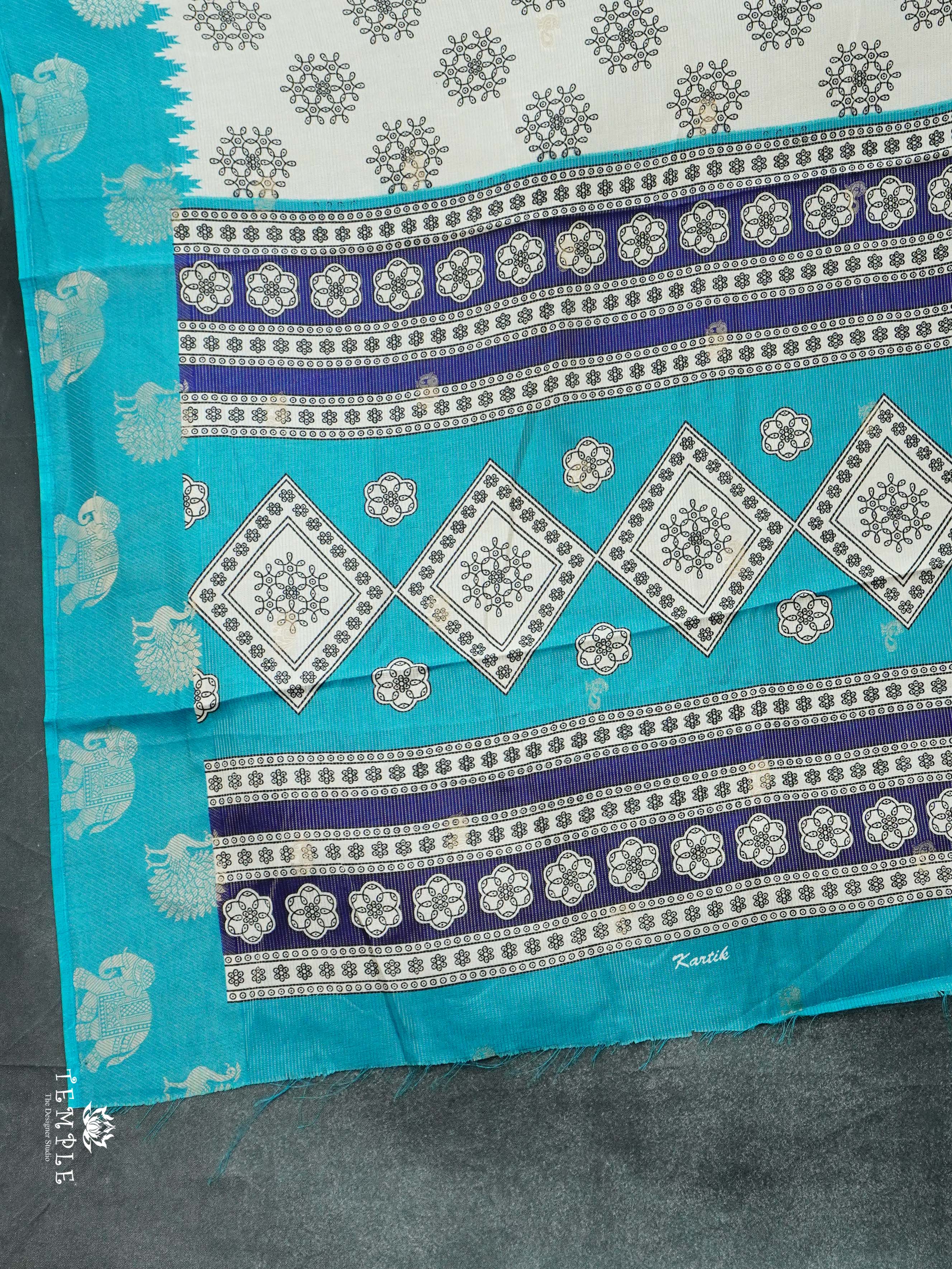 Georgette Sarees with Zari Weave | TTDS2497