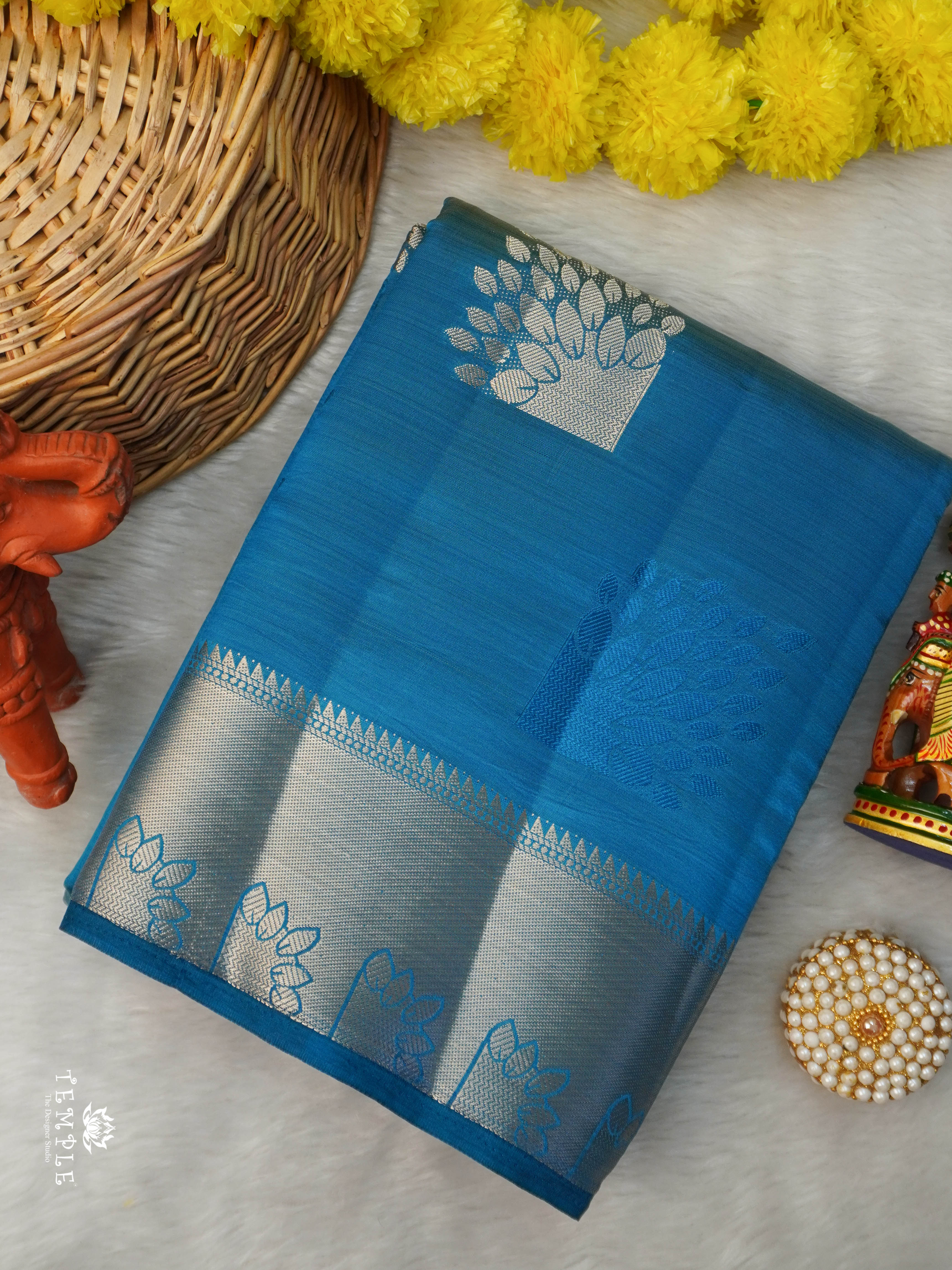 Semi Tussar Silk Saree | TTDS2860