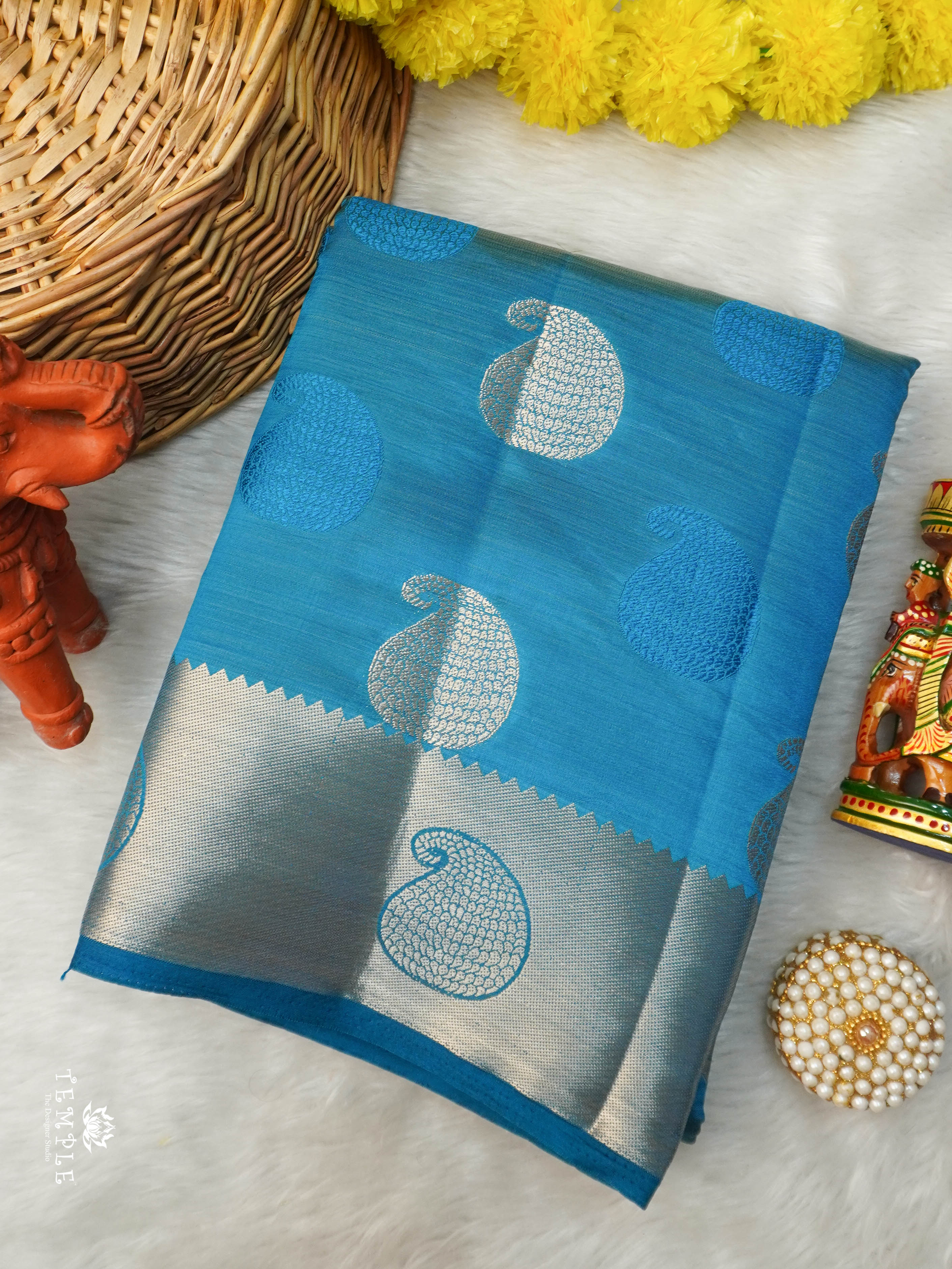Semi Tussar Silk Saree | TTDS2859