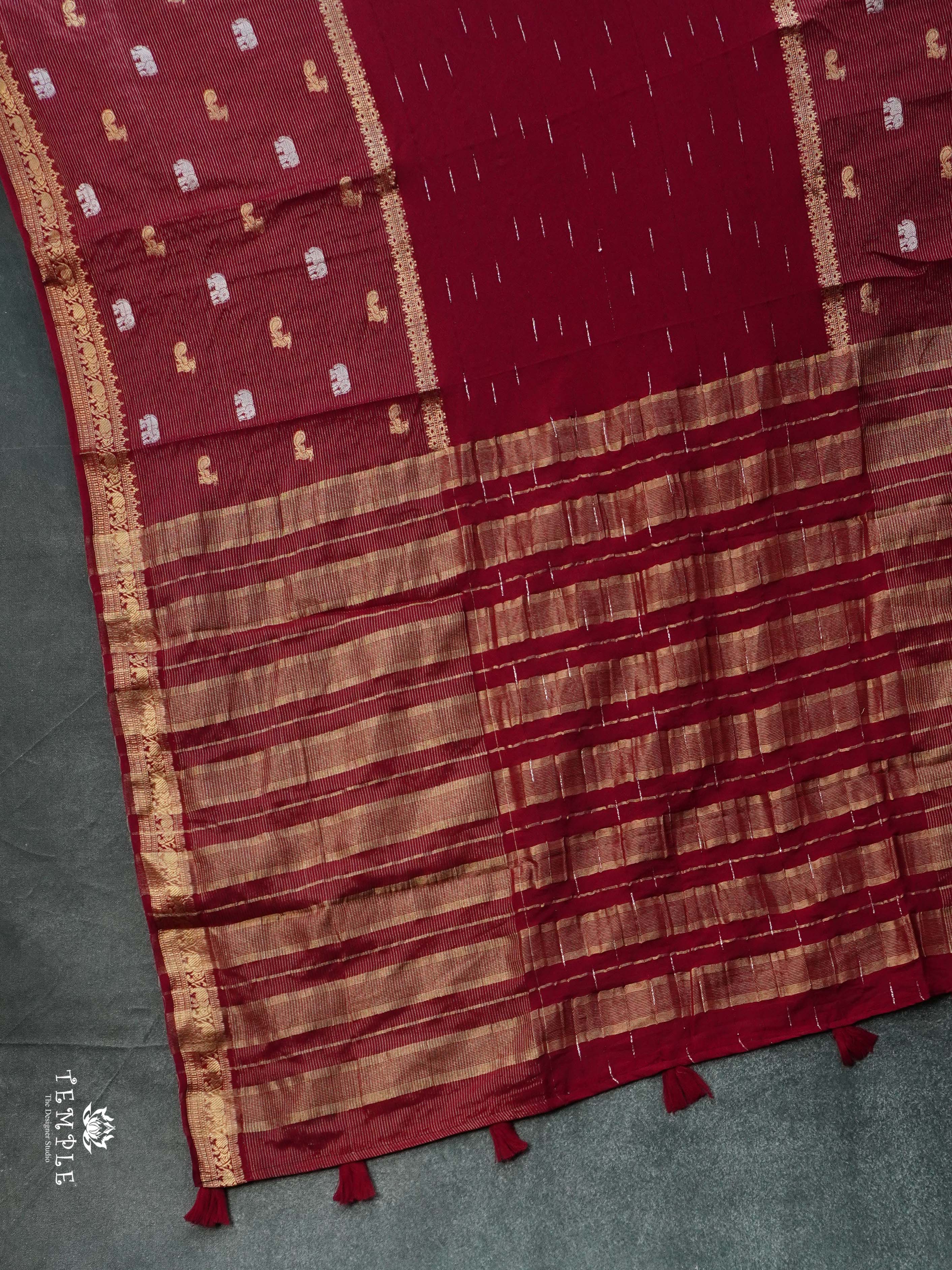 Viscose Georgette Saree | TTDS2517