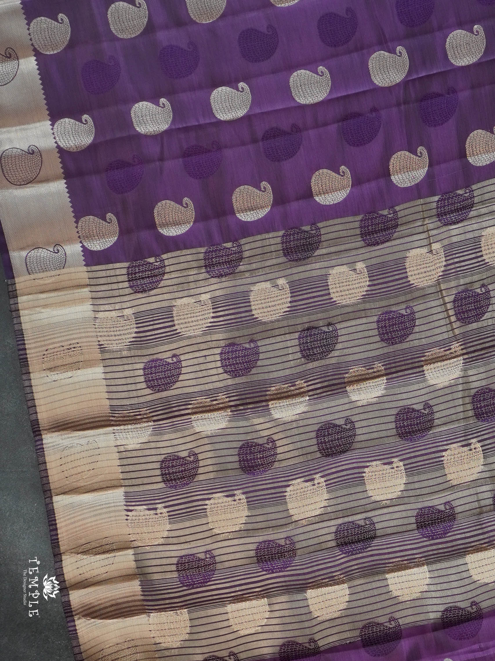 Semi Tussar Silk Saree | TTDS2859