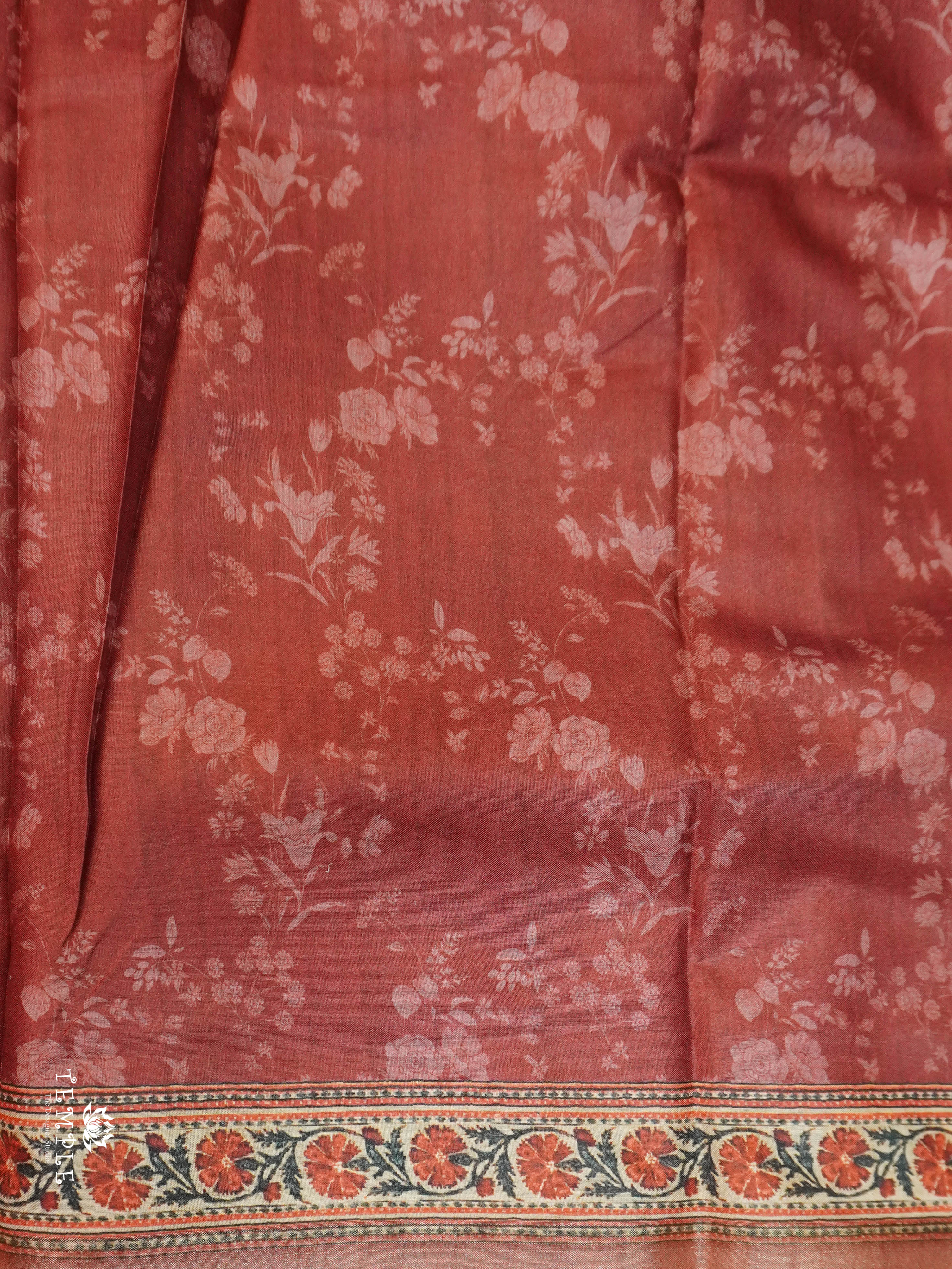 Mughal Printed Saree | TTDS1528 | Merry Deals