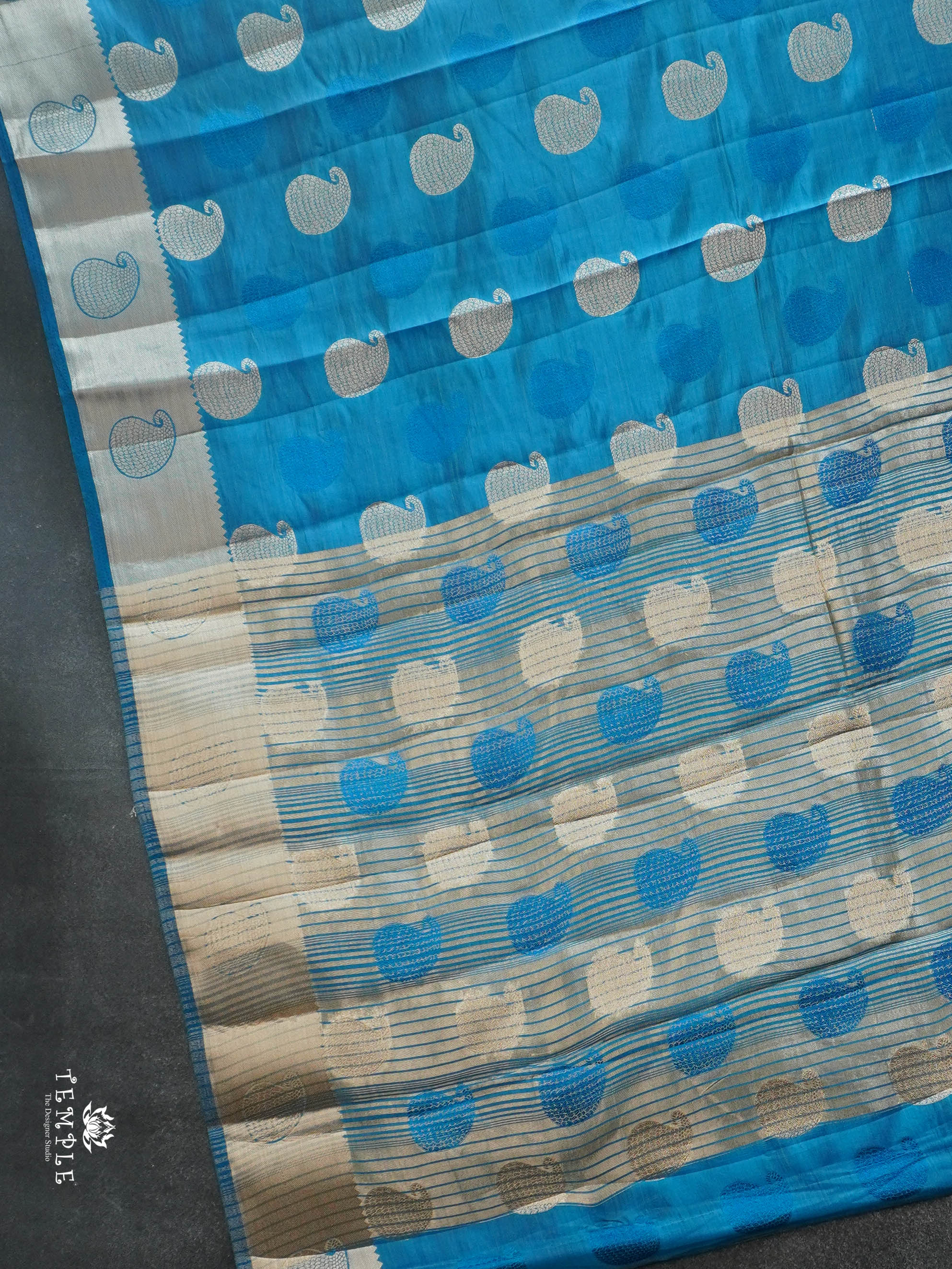 Semi Tussar Silk Saree | TTDS2859