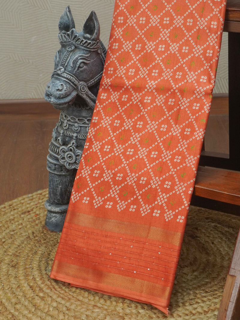 Printed Dola Saree | TTDS3432