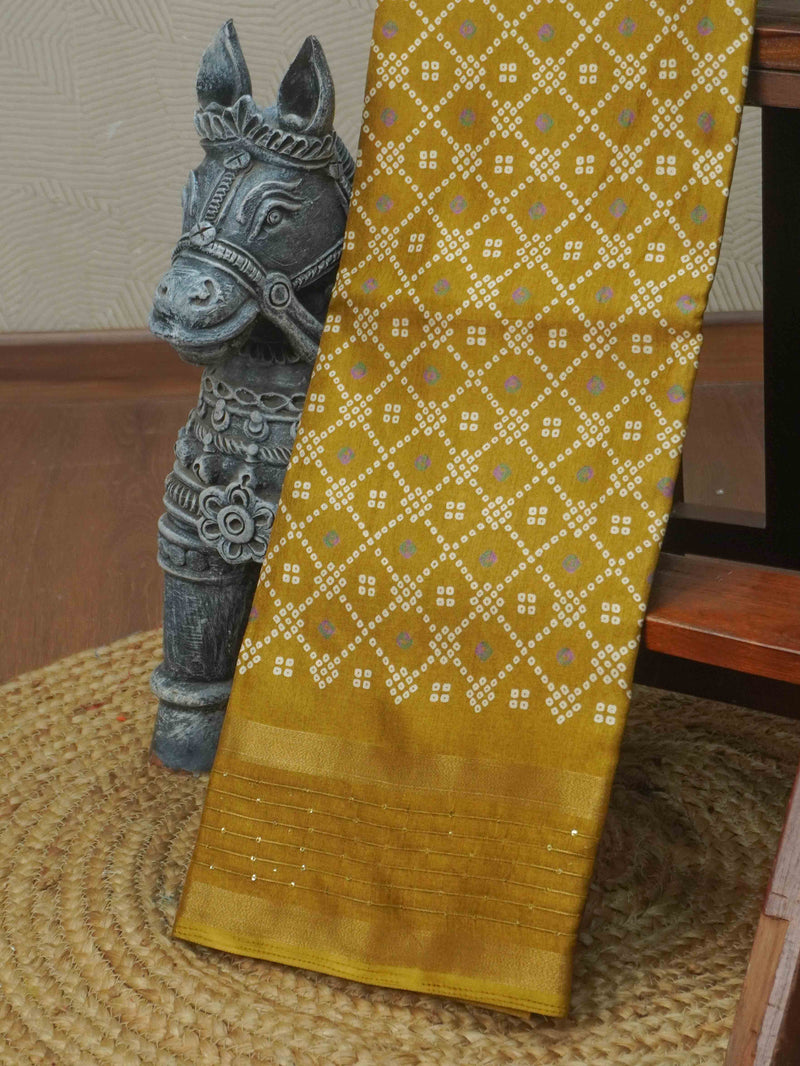 Printed Dola Saree | TTDS3432