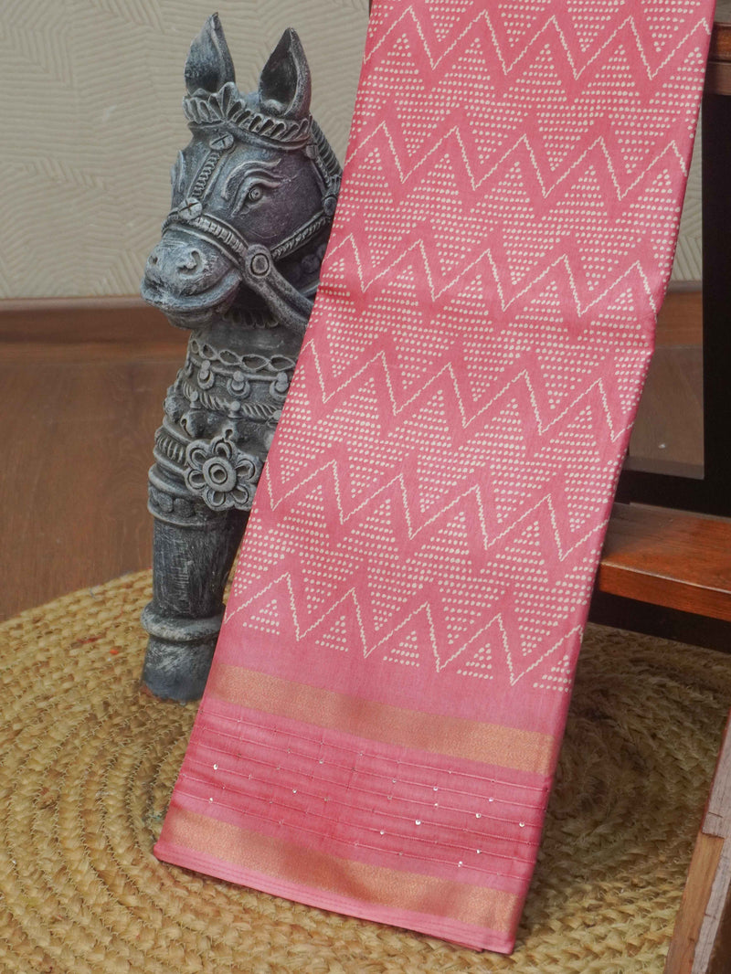 Printed Dola Saree | TTDS3433