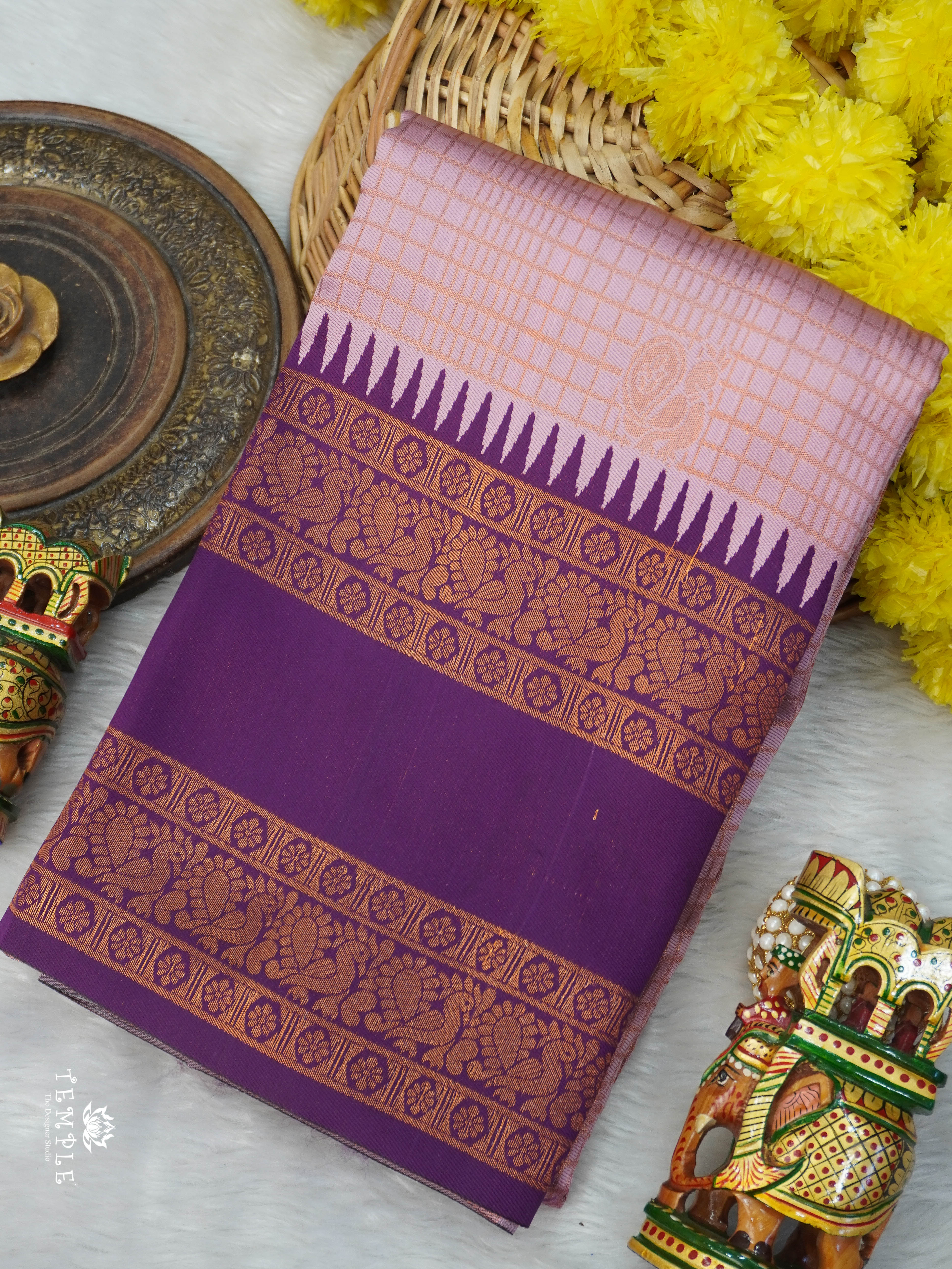 Semi Silk Saree | TTDS2998