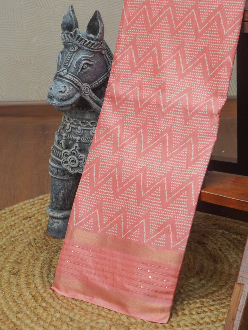 Printed Dola Saree | TTDS3433