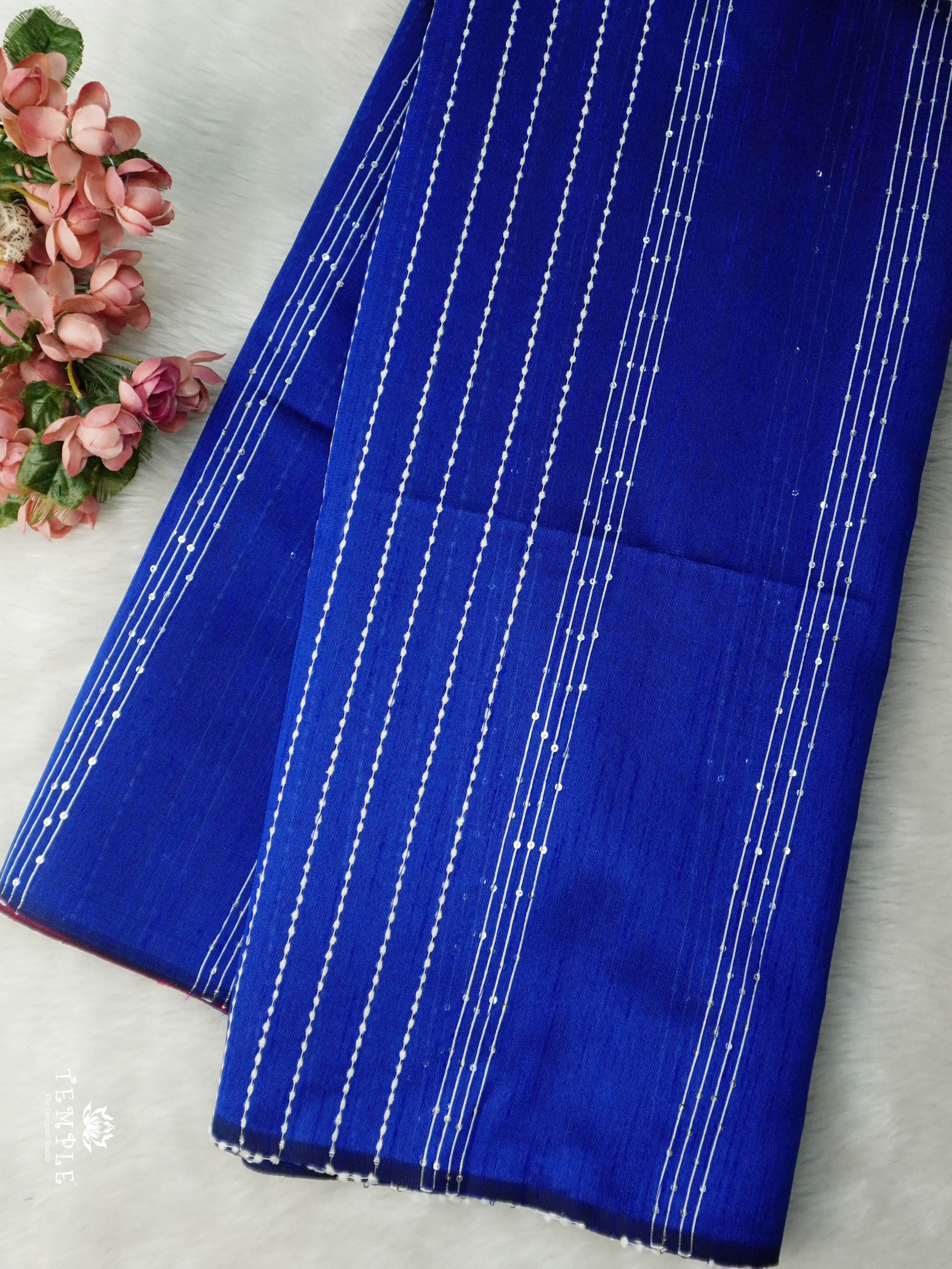 Raw Silk Saree with sequins Work | TTDS2100