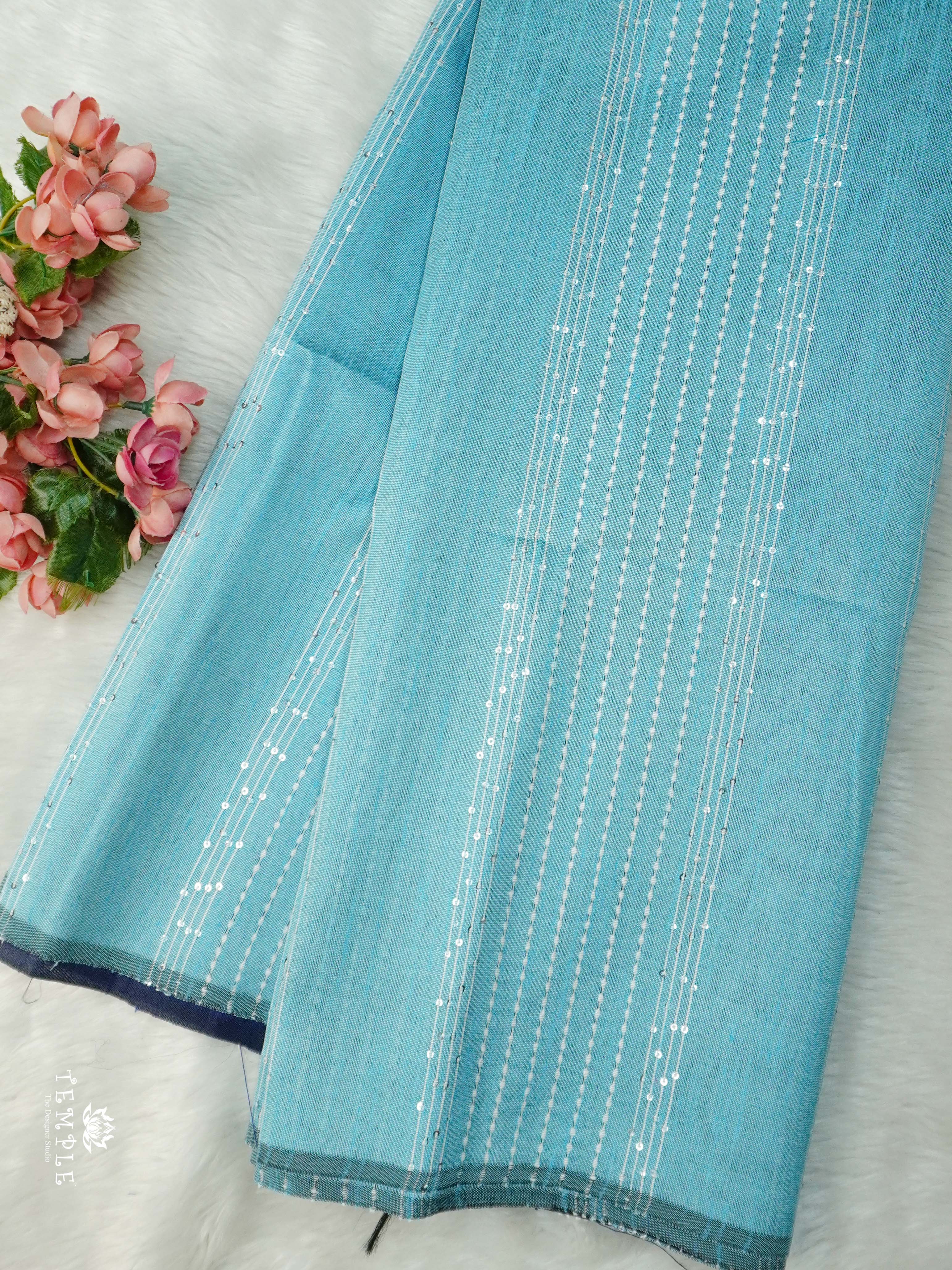 Raw Silk Saree with sequins Work | TTDS2100