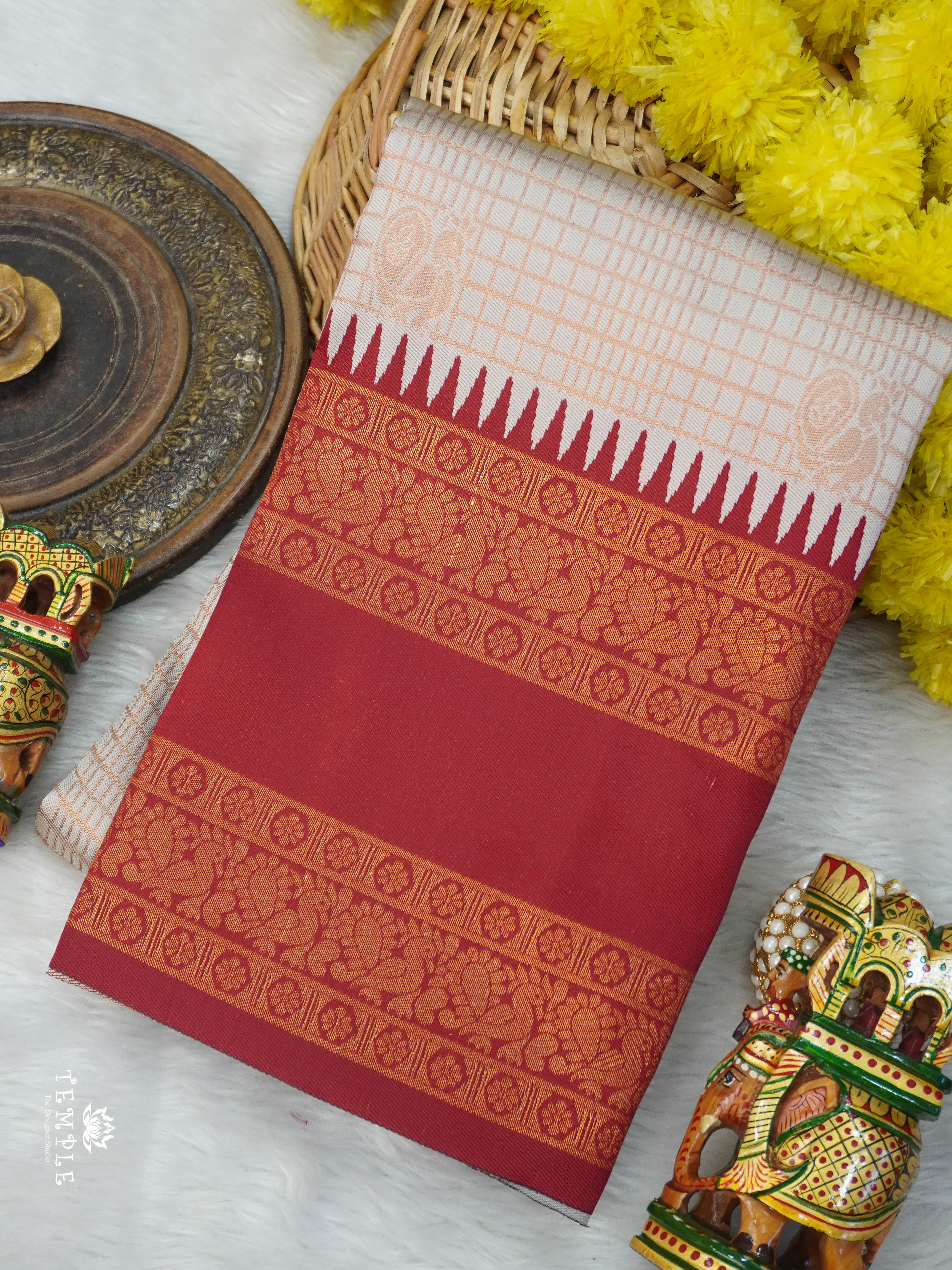 Semi Silk Saree | TTDS2998