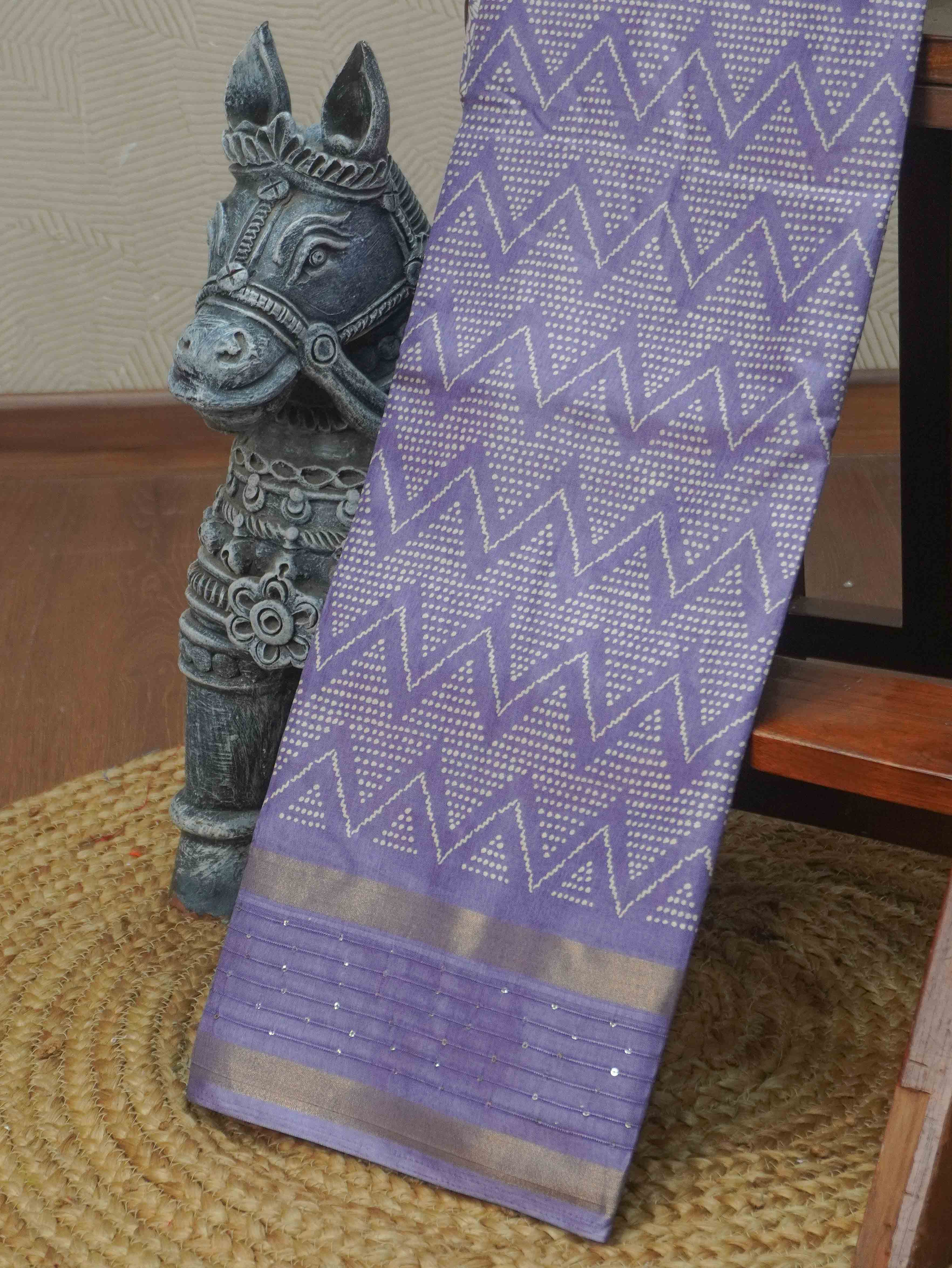 Printed Dola Saree | TTDS3433