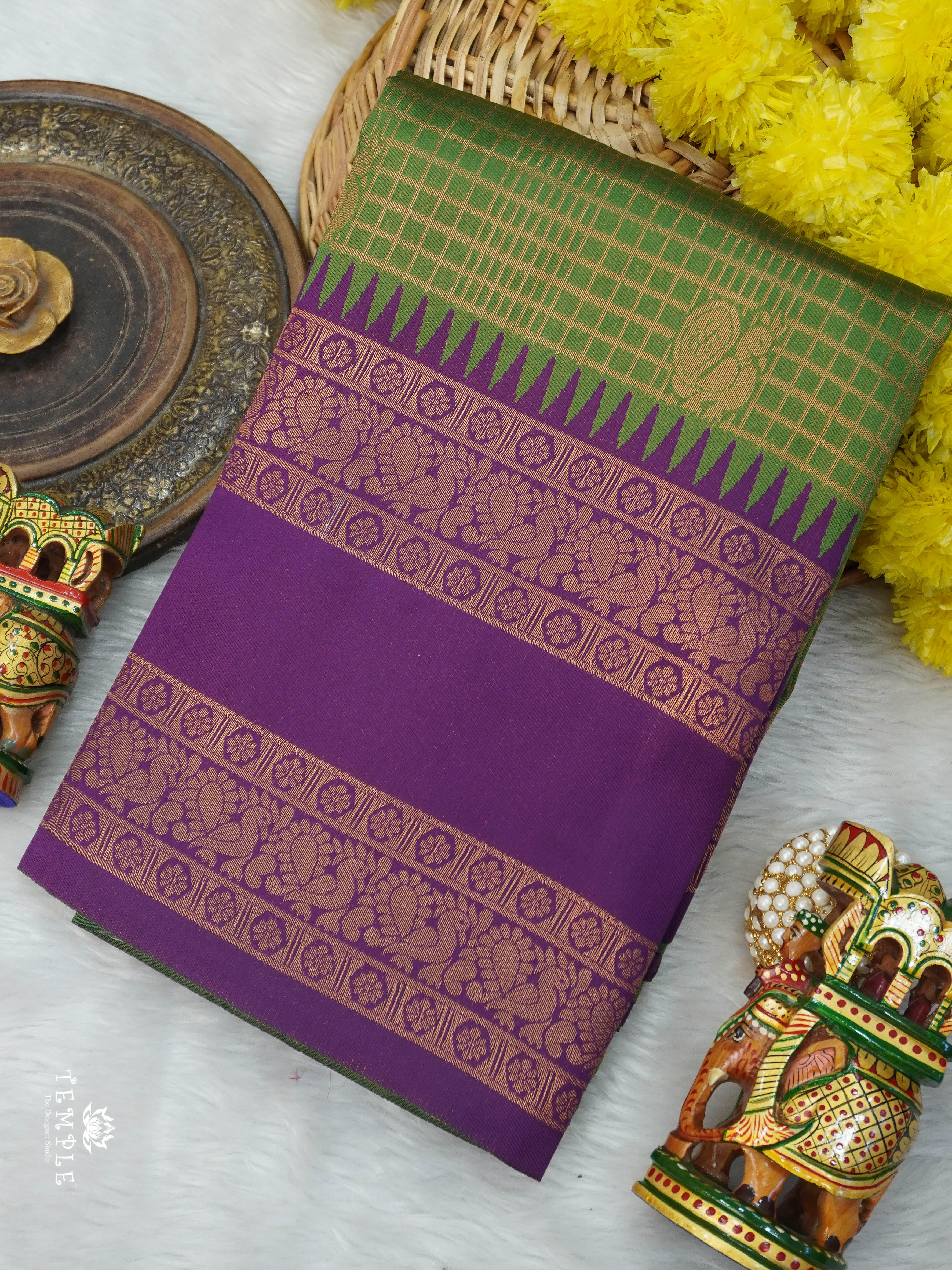 Semi Silk Saree | TTDS2998