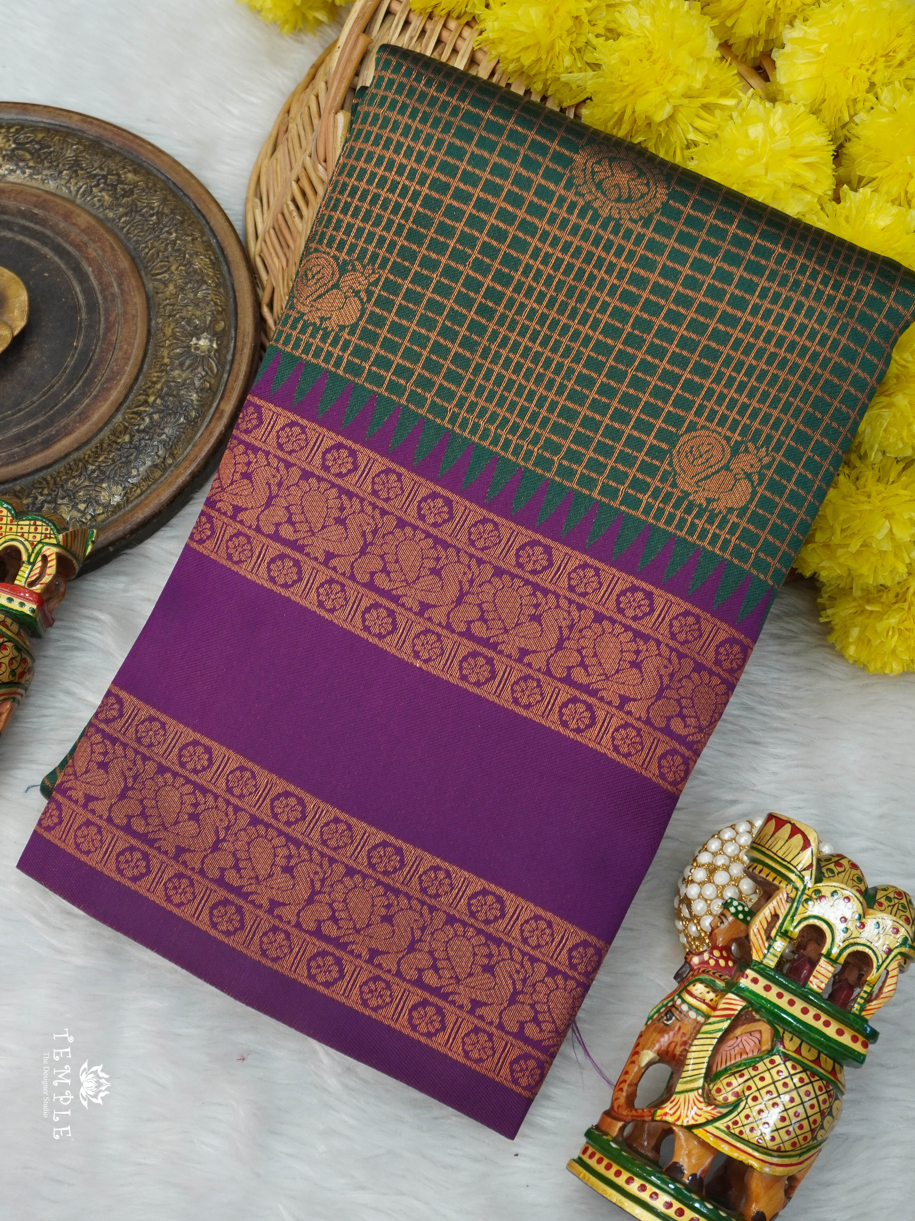 Semi Silk Saree | TTDS2998