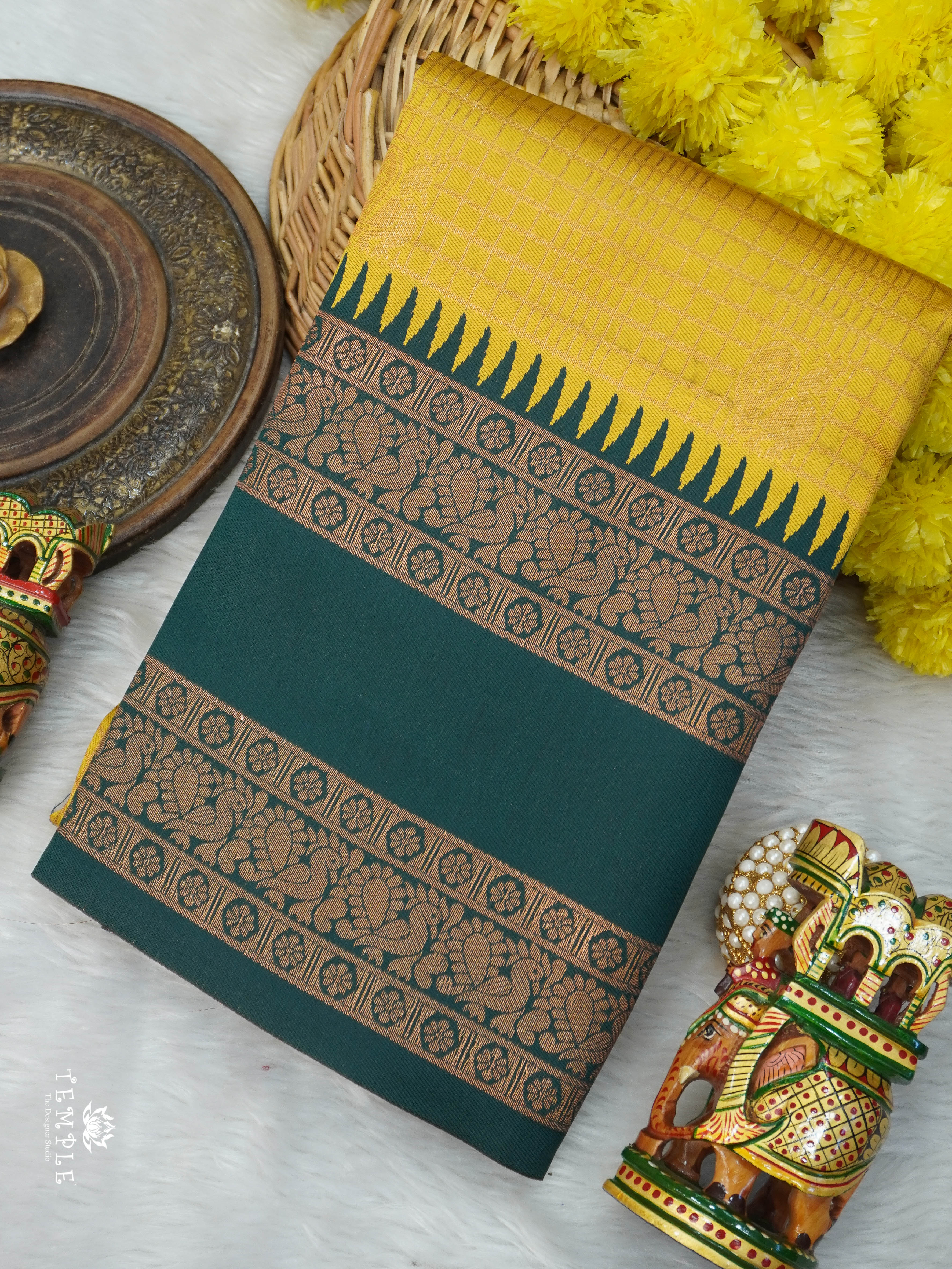 Semi Silk Saree | TTDS2998