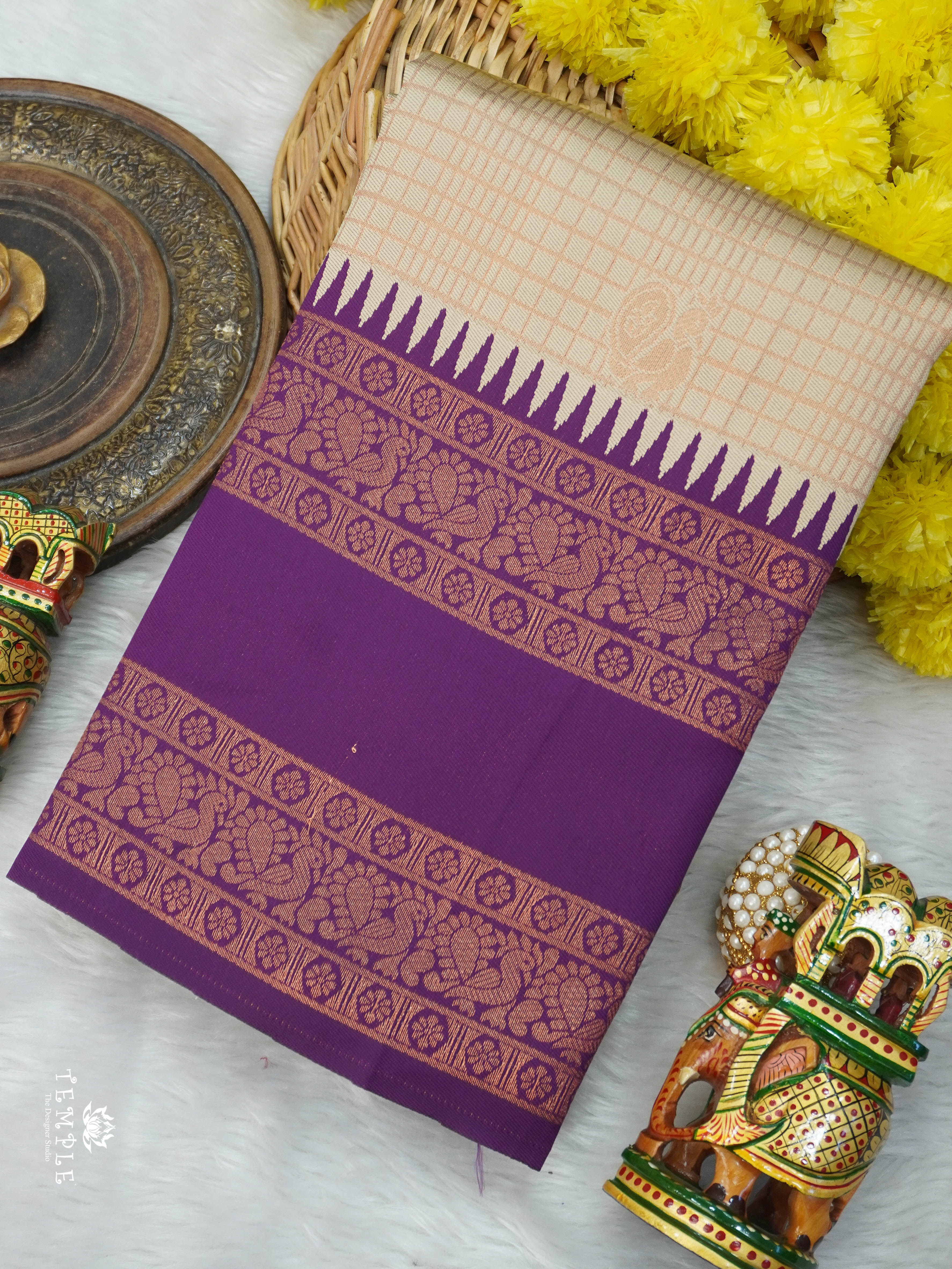 Semi Silk Saree | TTDS2998