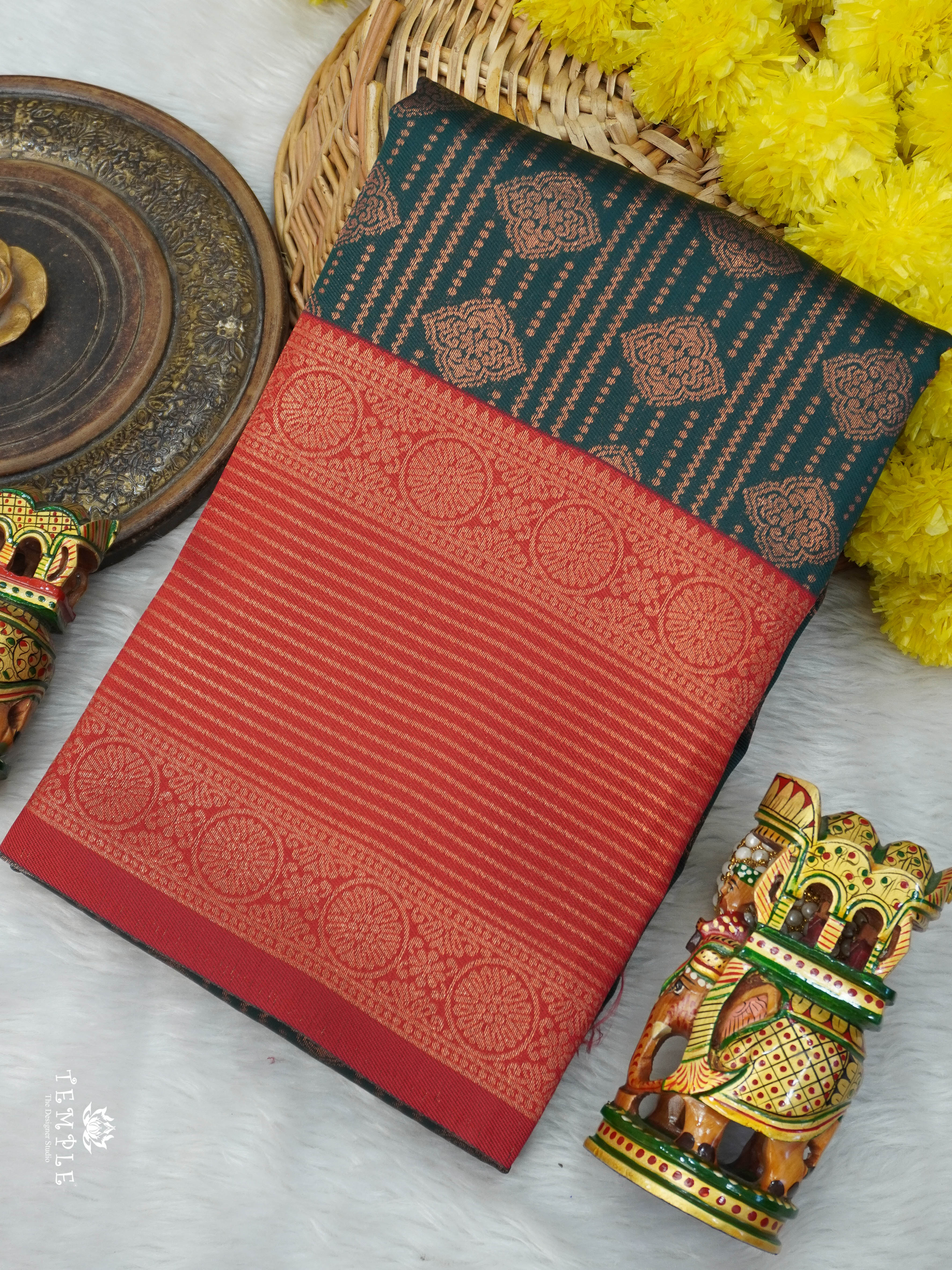 Semi Silk Saree | TTDS3000