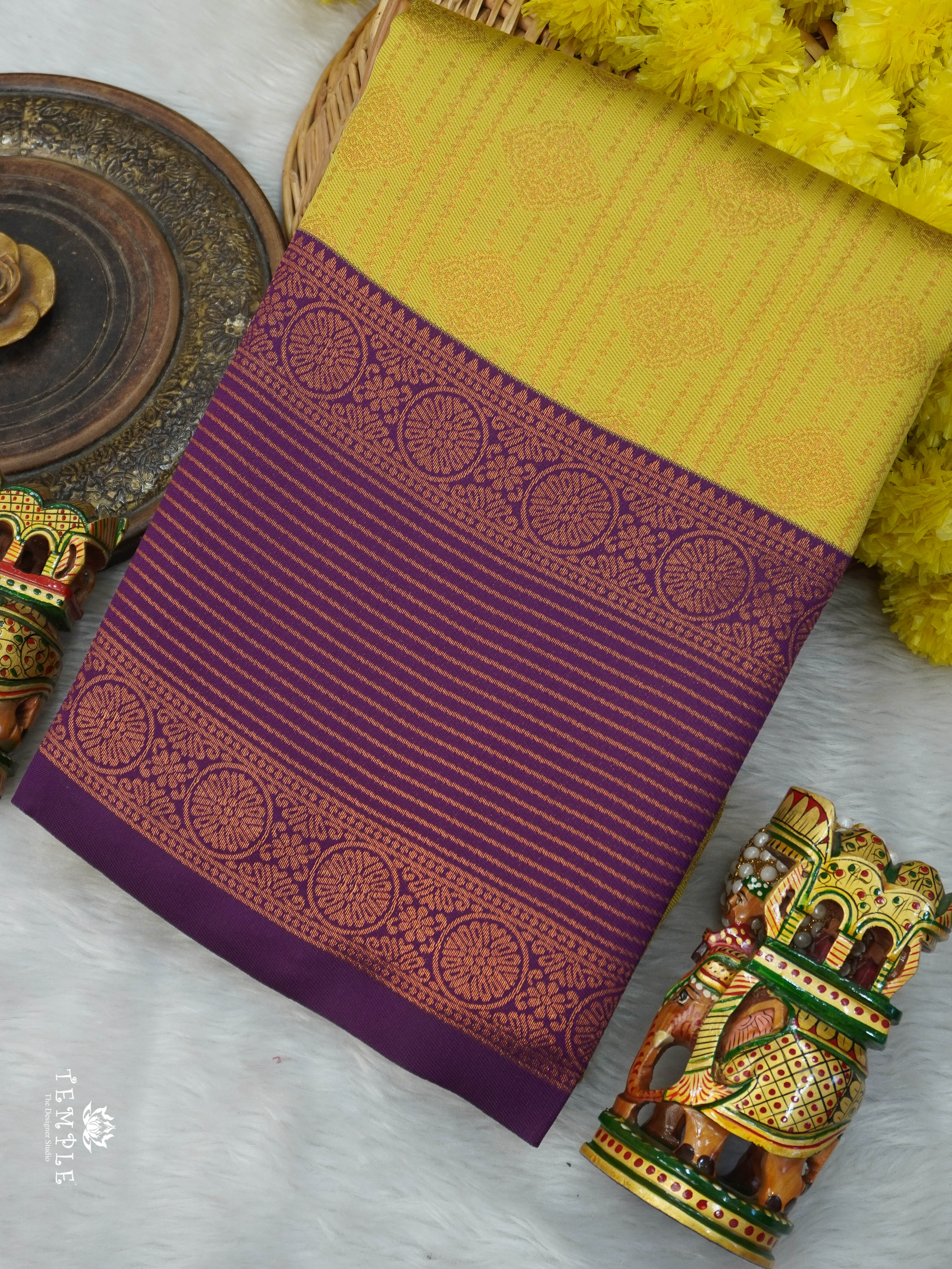 Semi Silk Saree | TTDS3000