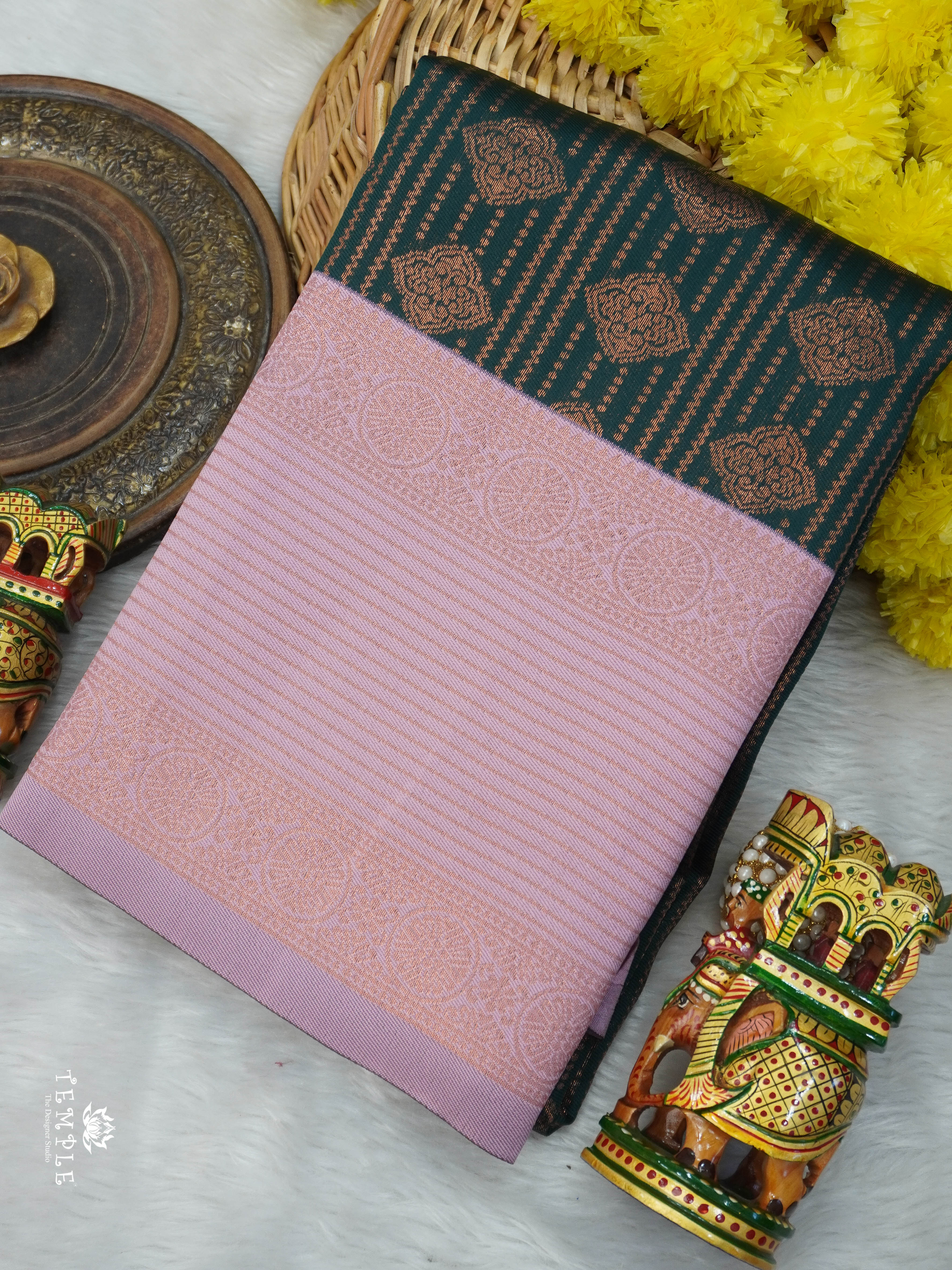 Semi Silk Saree | TTDS3000