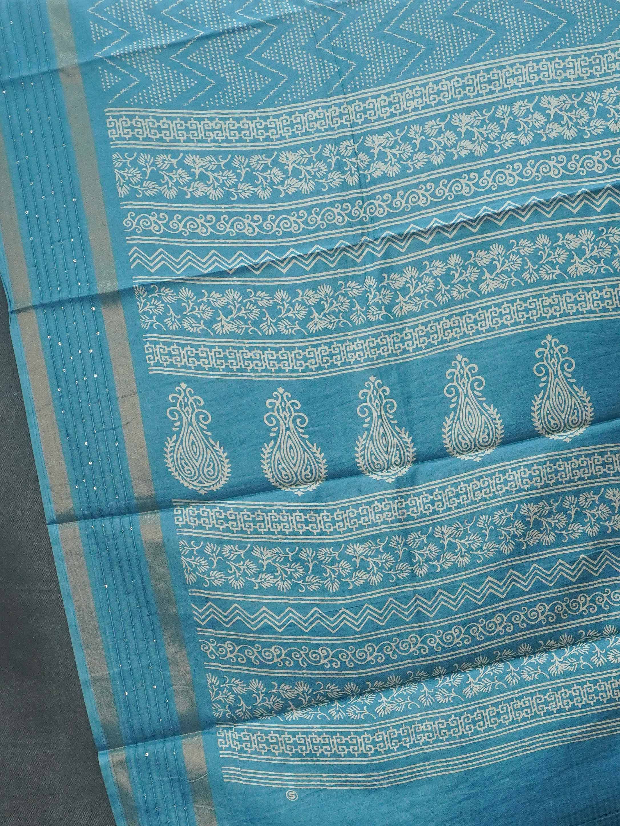Printed Dola Saree | TTDS3433