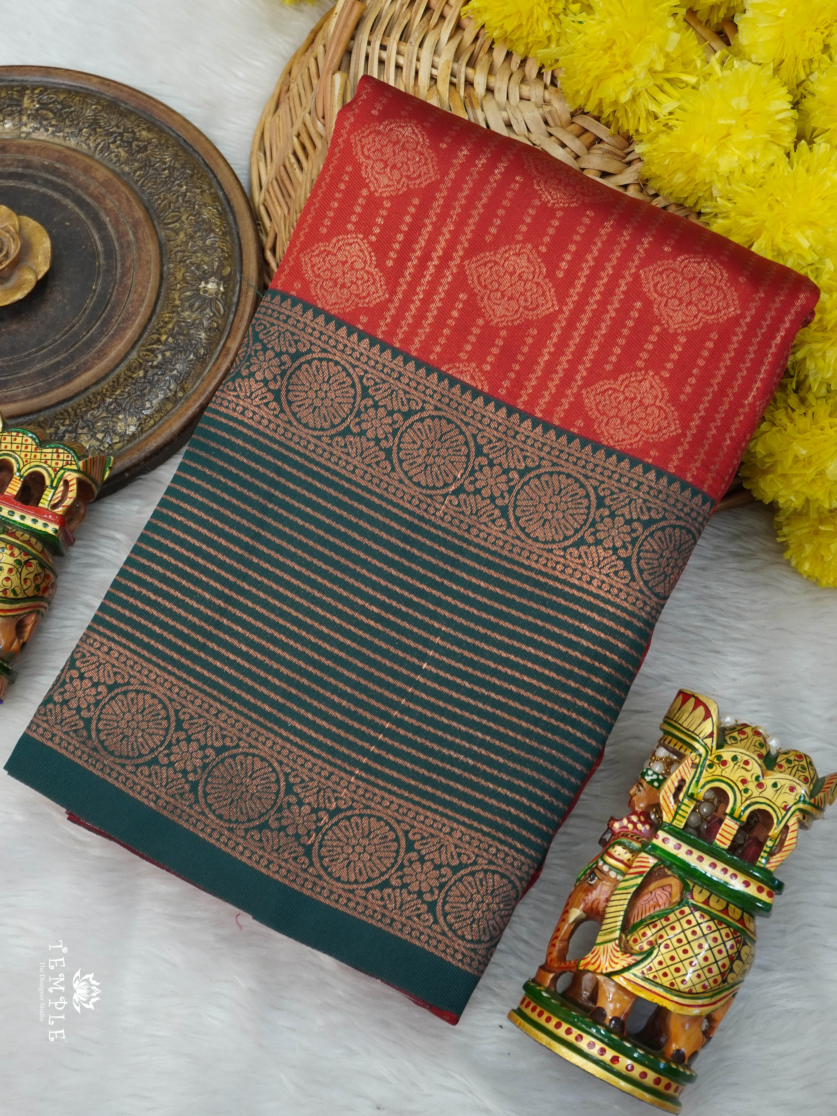 Semi Silk Saree | TTDS3000