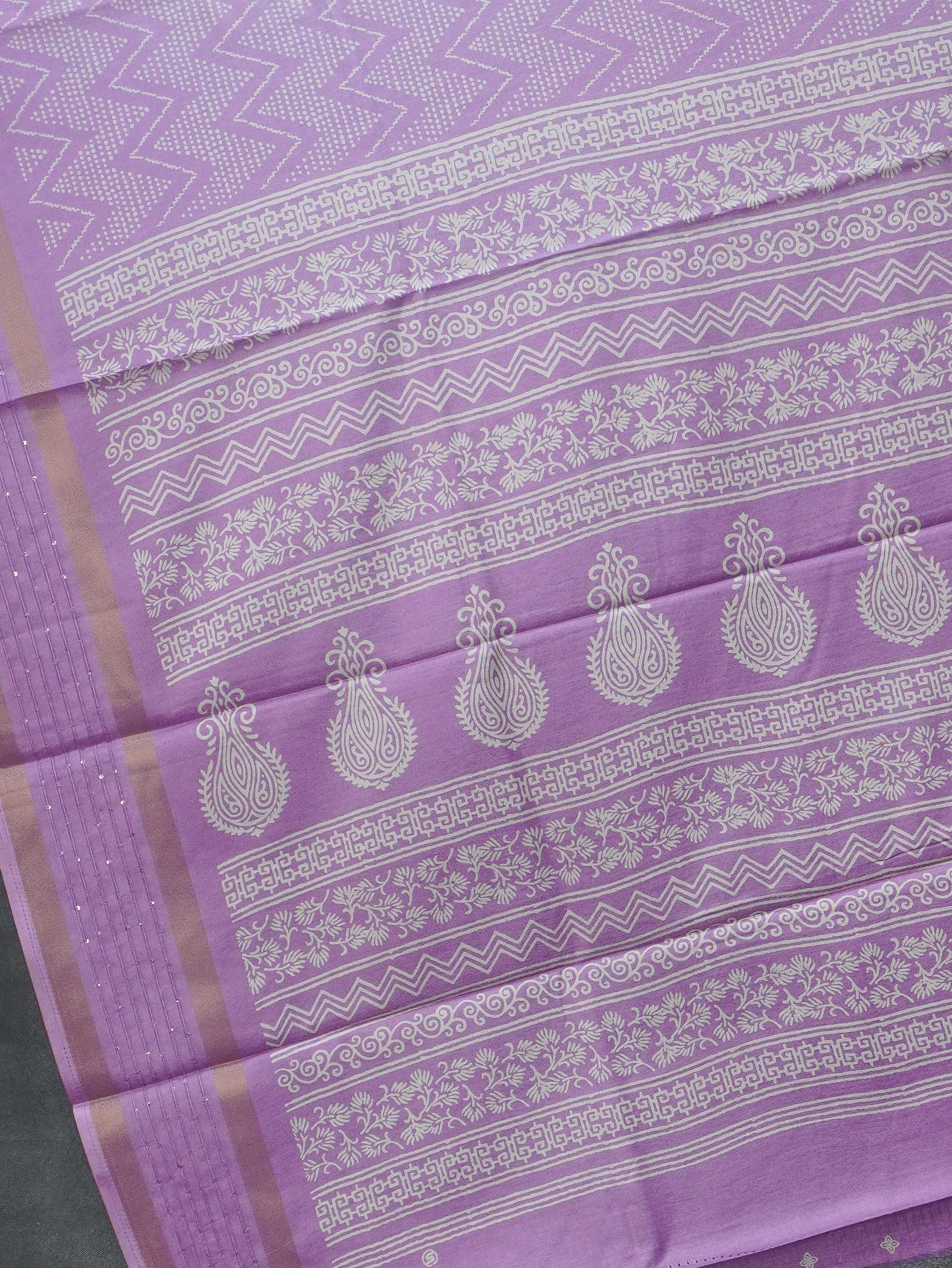 Printed Dola Saree | TTDS3433