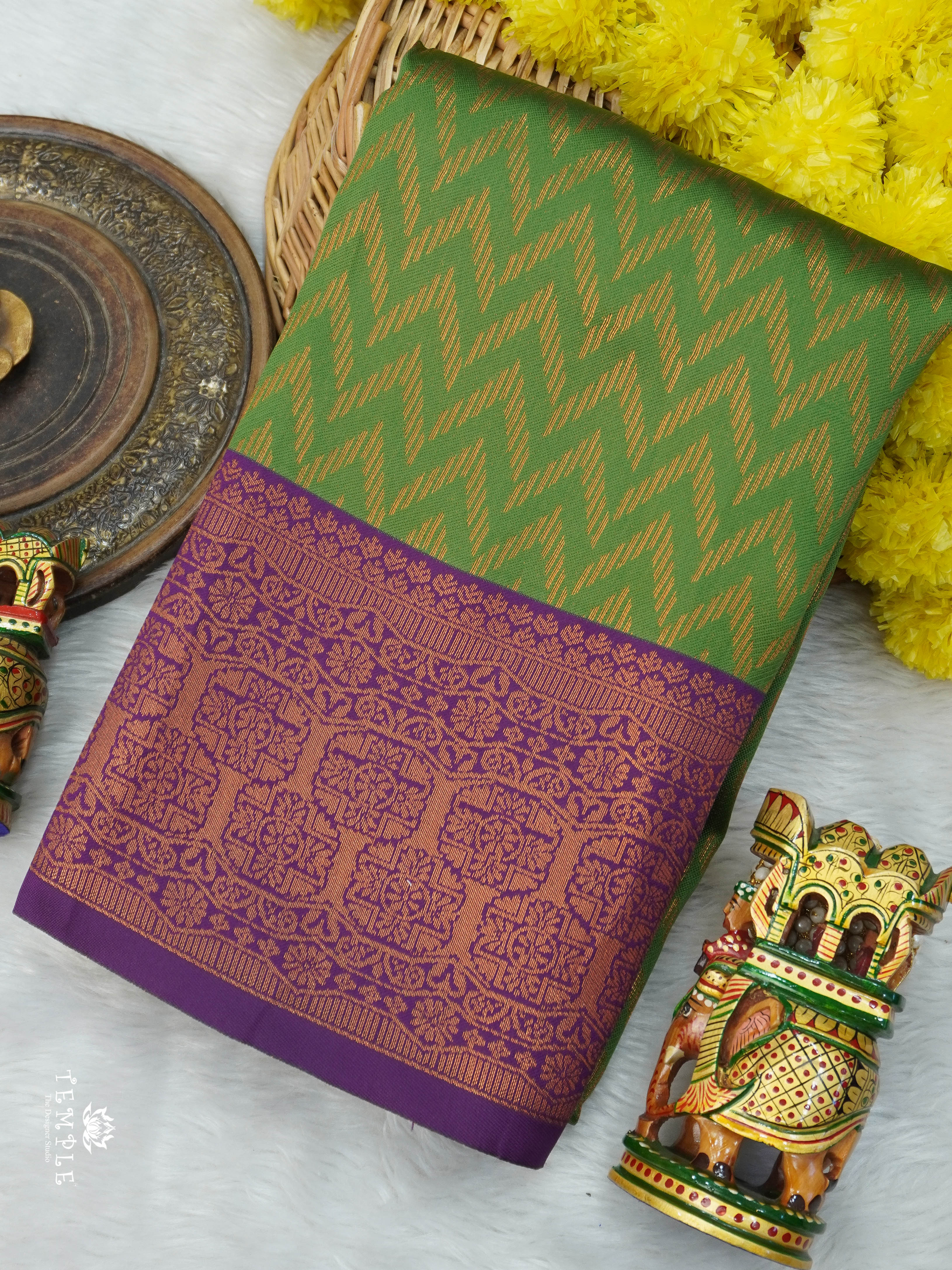 Semi Silk Saree | TTDS3001