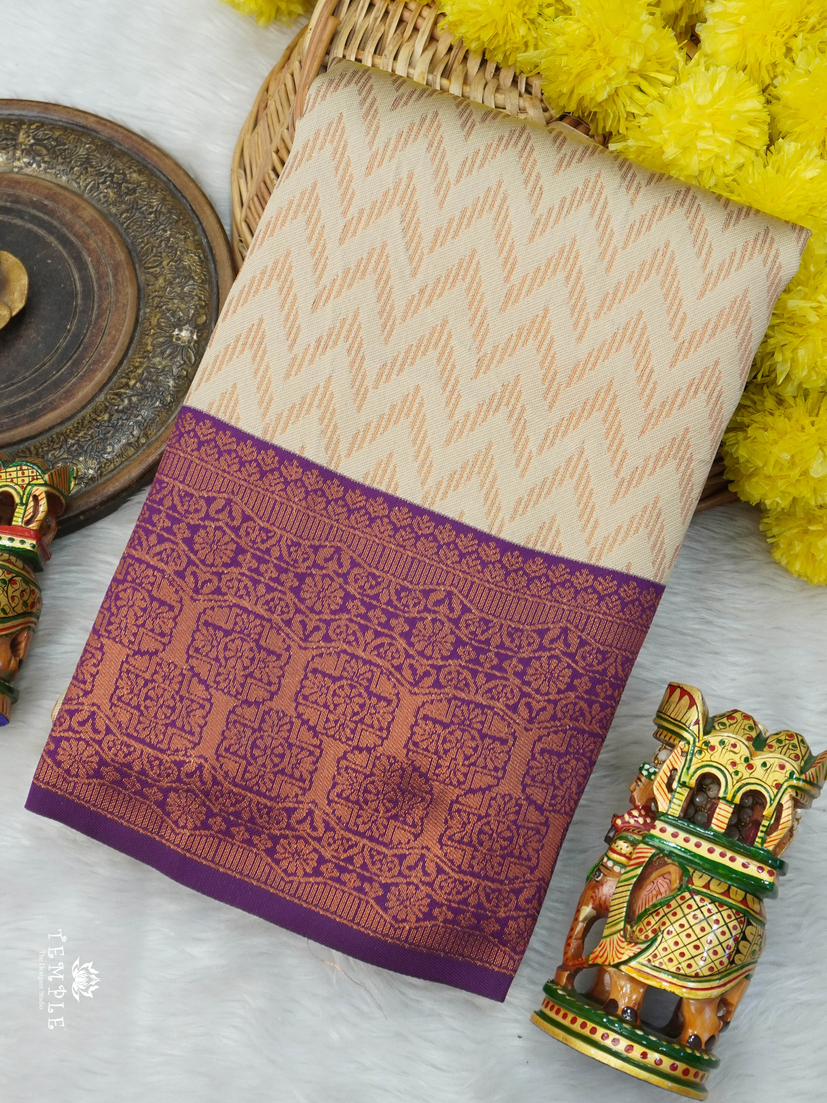 Semi Silk Saree | TTDS3001