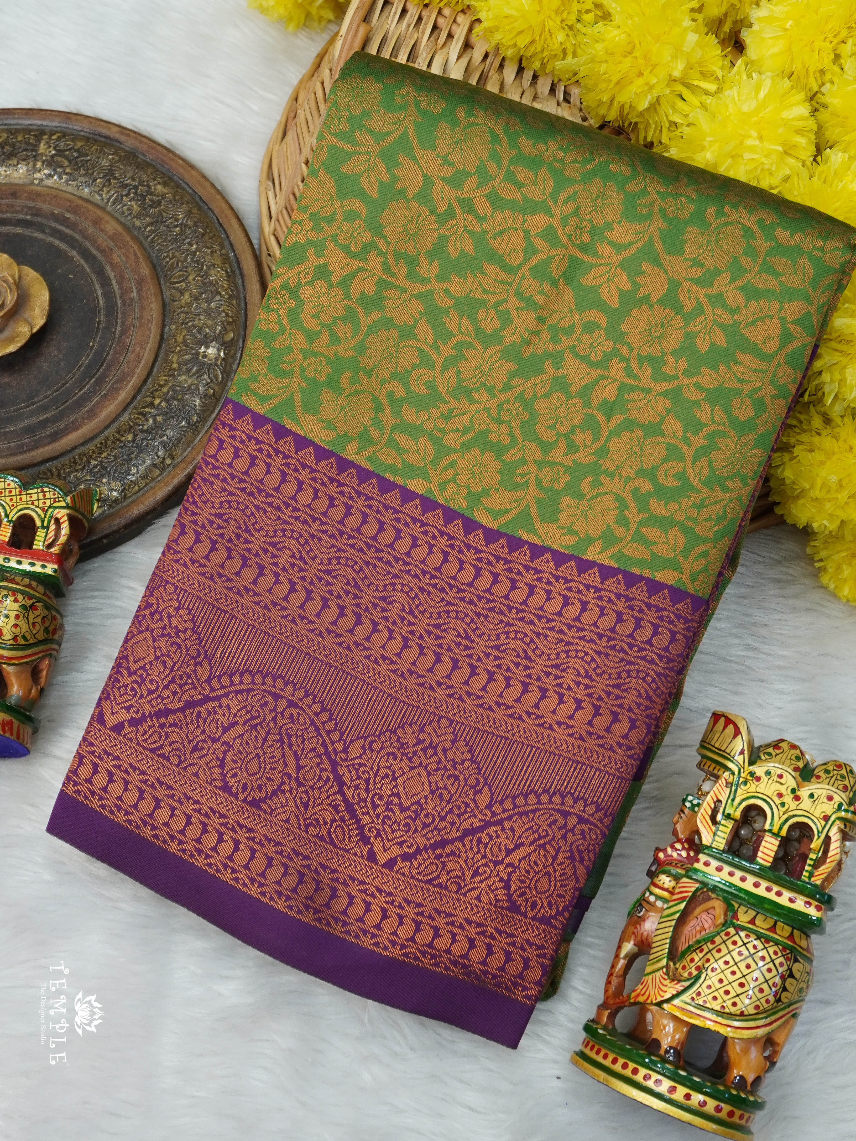 Semi Silk Saree | TTDS3002