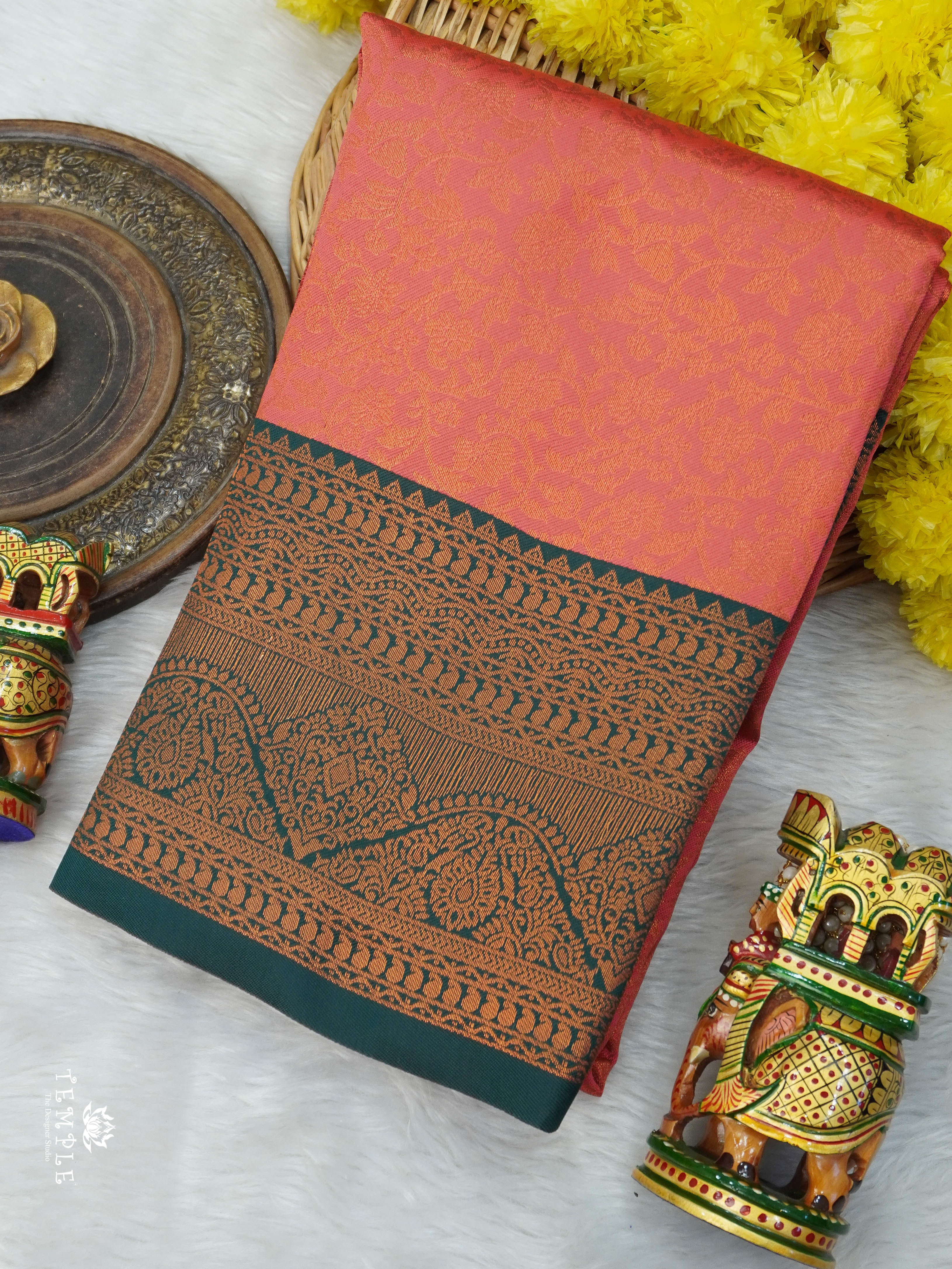 Semi Silk Saree | TTDS3002