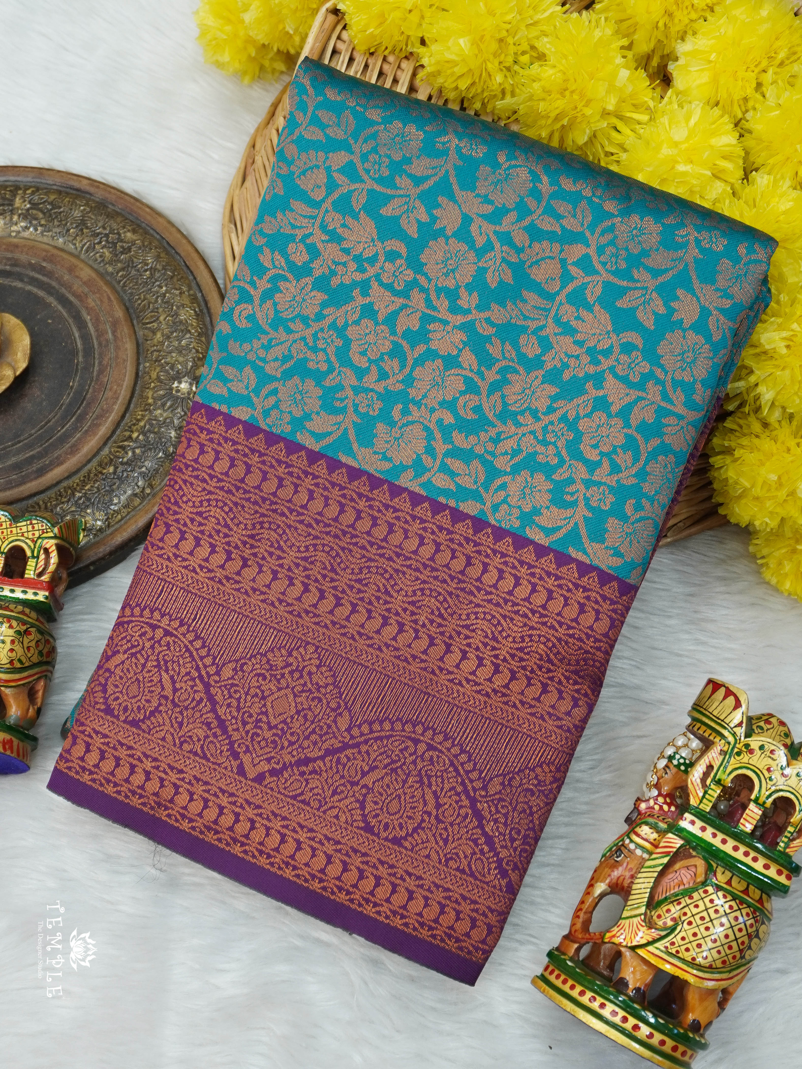 Semi Silk Saree | TTDS3002