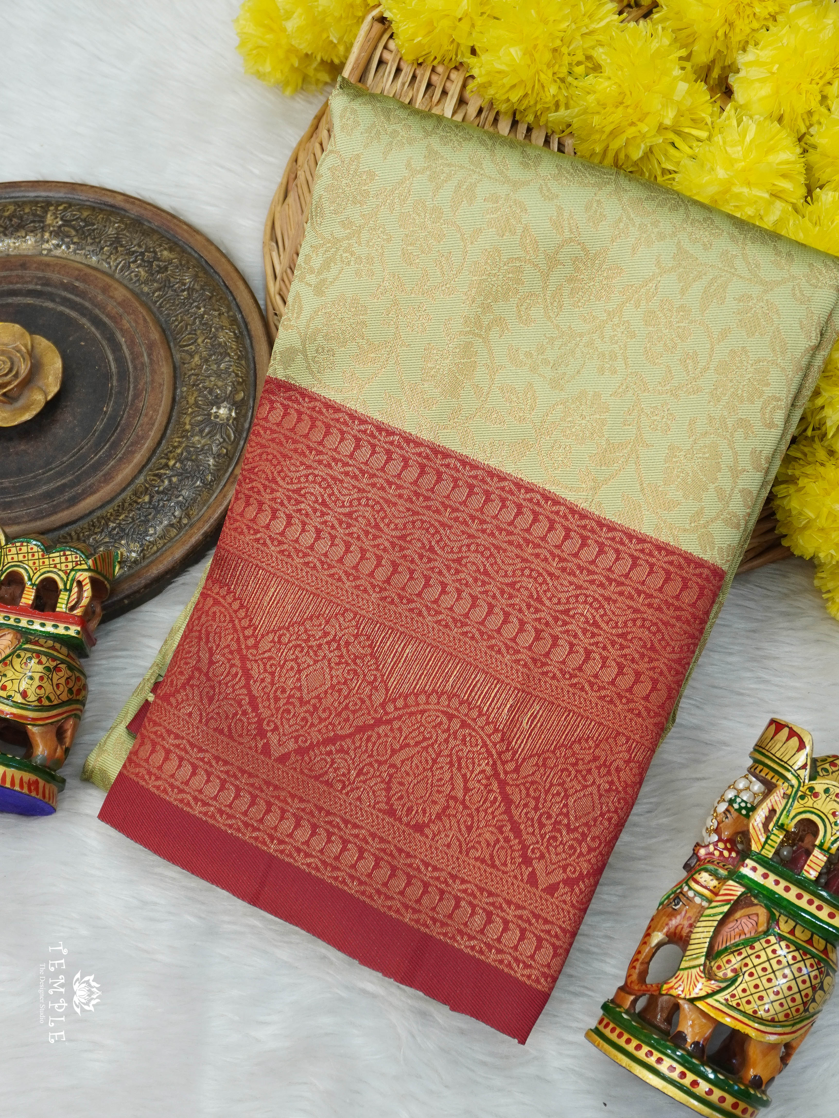 Semi Silk Saree | TTDS3002