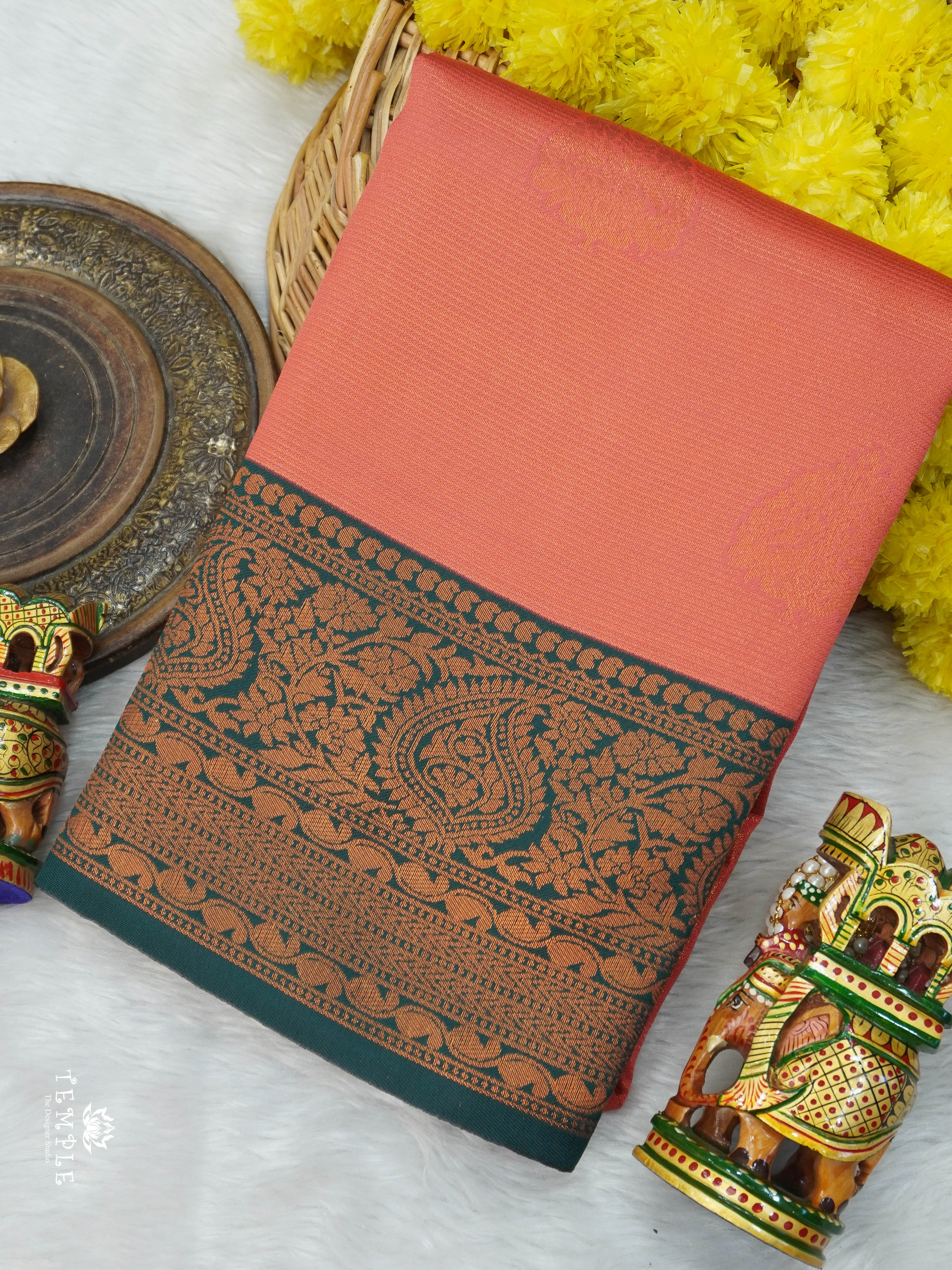 Semi Silk Saree | TTDS3003
