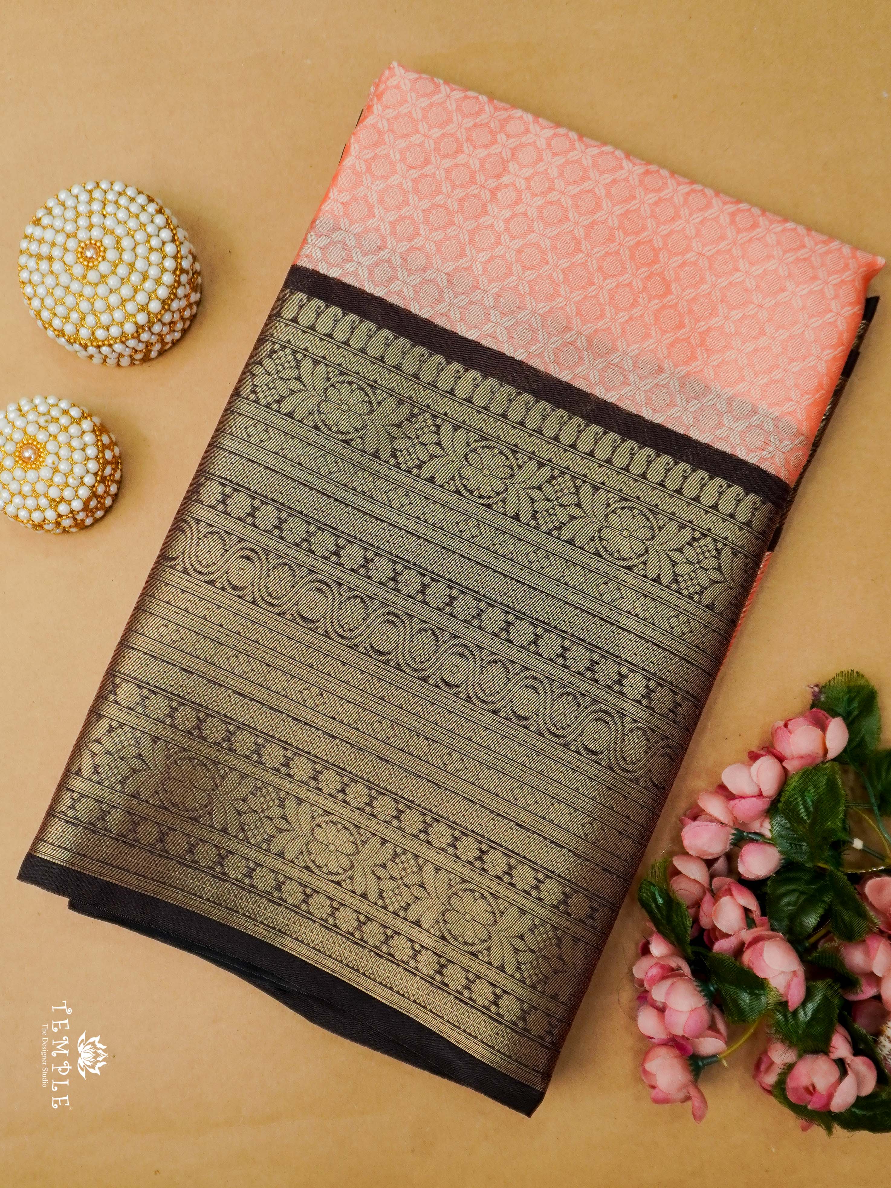 Kora Muslin Saree With Long Border | TTDS2051
