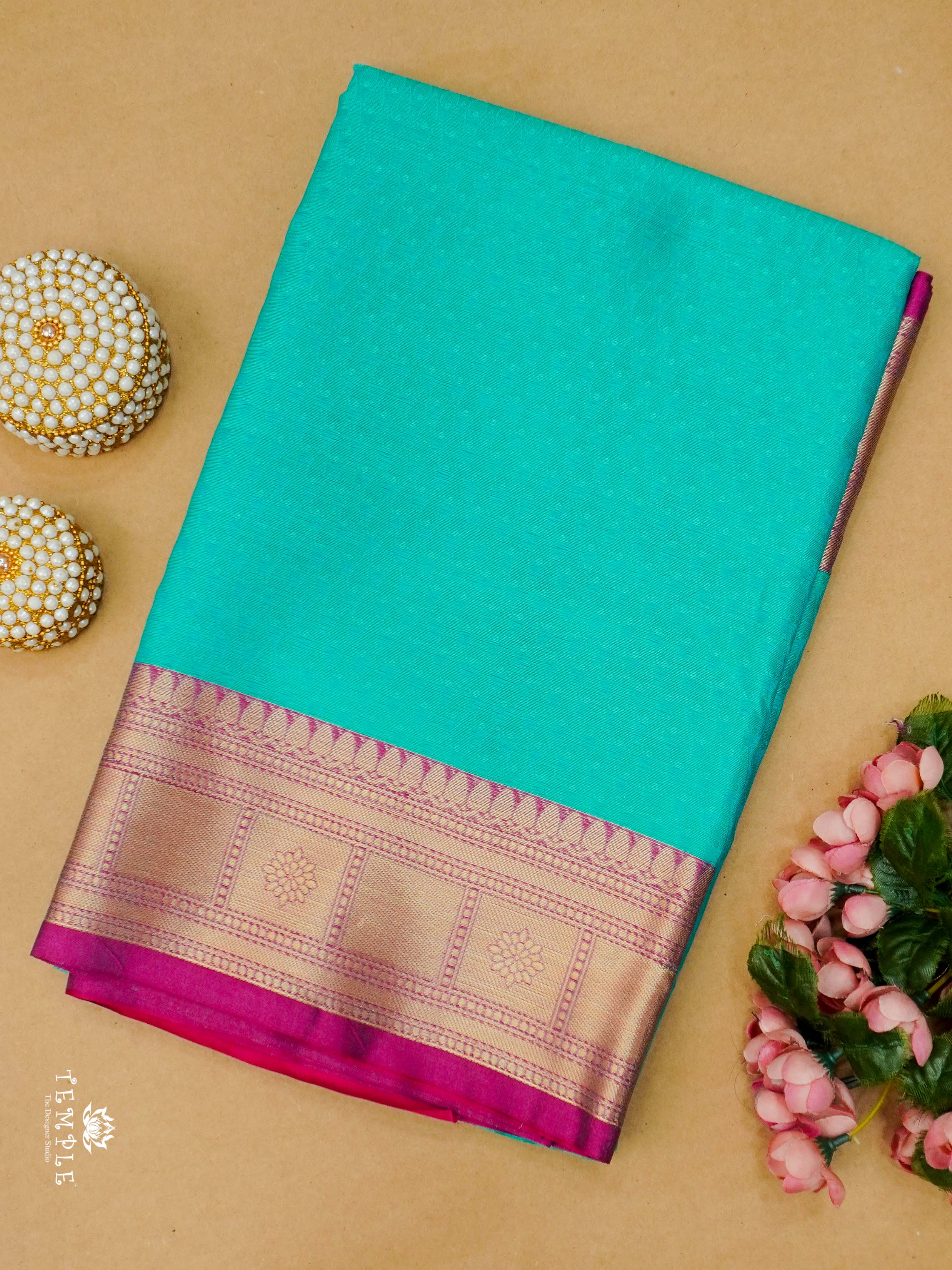 Kora Muslin Saree With Small Border | TTDS2052