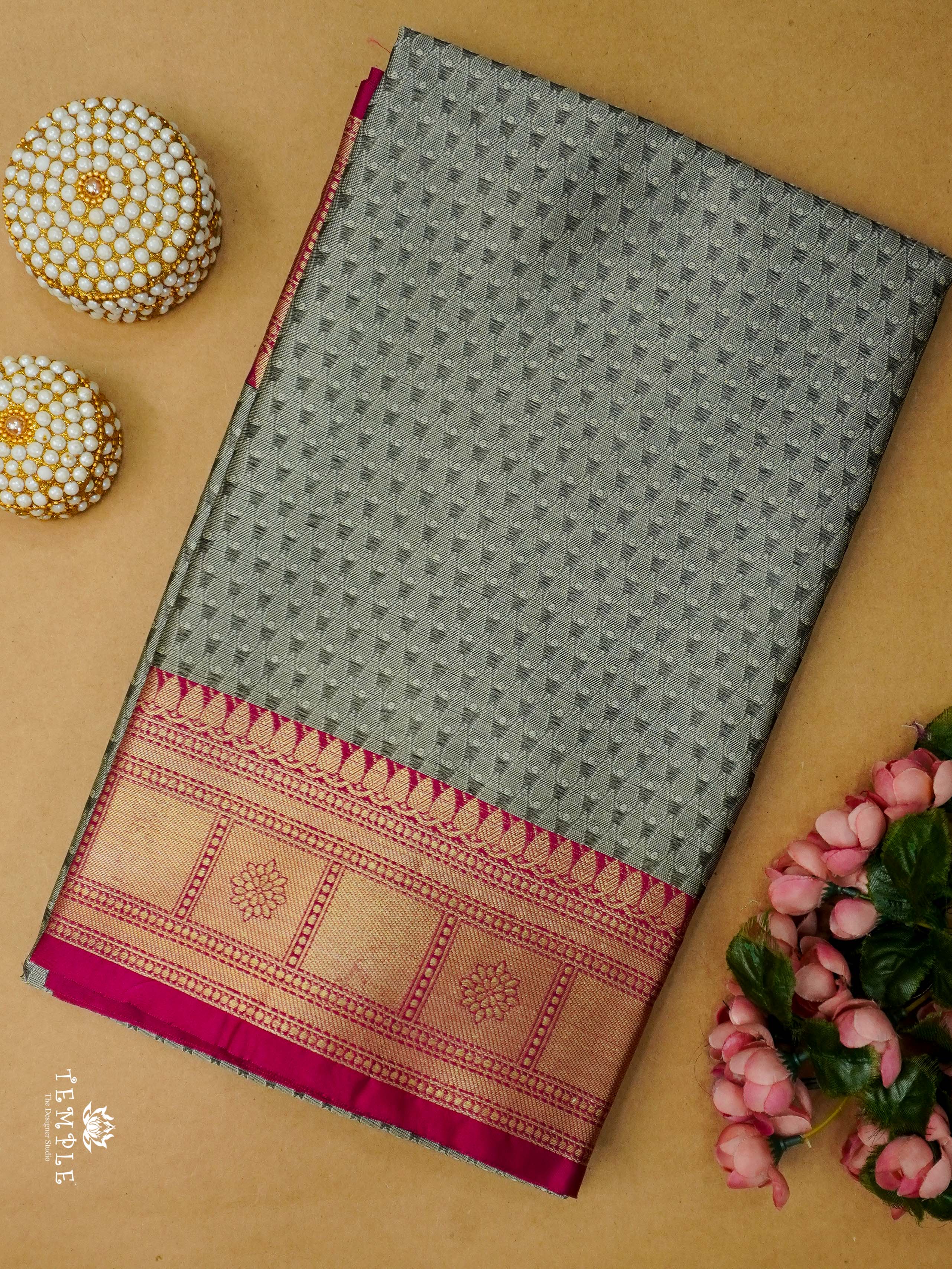 Kora Muslin Saree With Small Border | TTDS2052