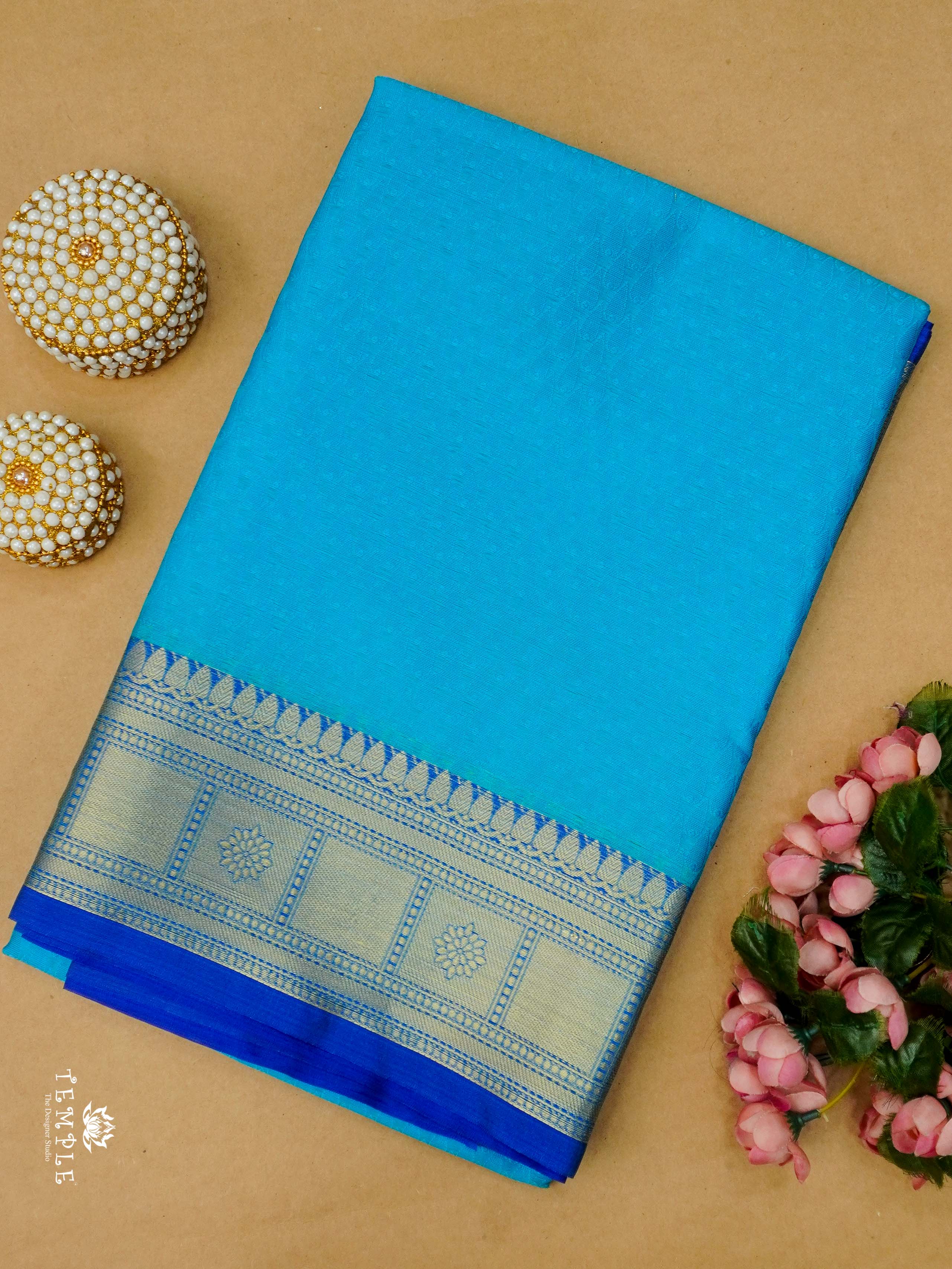 Kora Muslin Saree With Small Border | TTDS2052