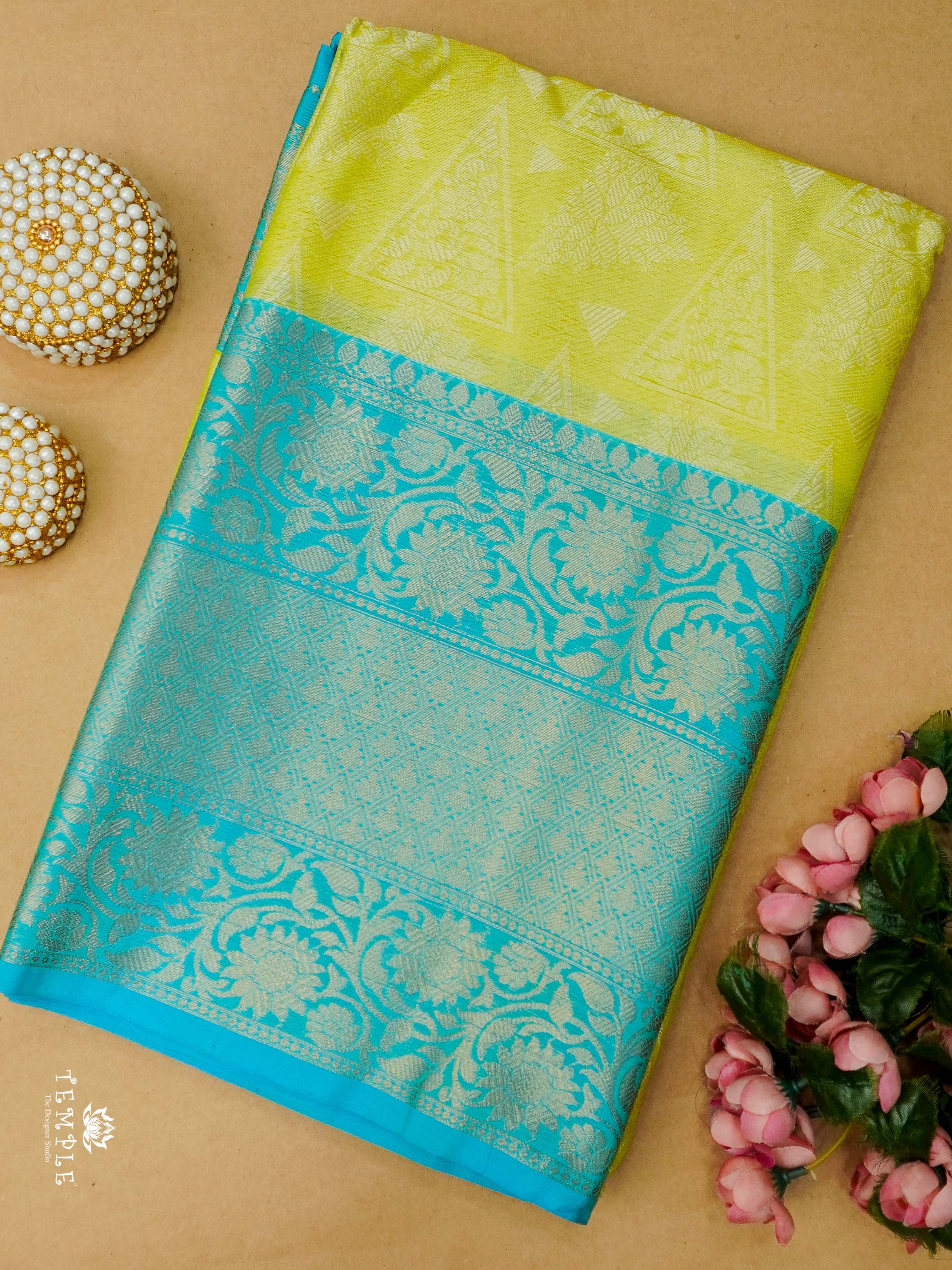 Kora Muslin Saree With Long Border | TTDS2051
