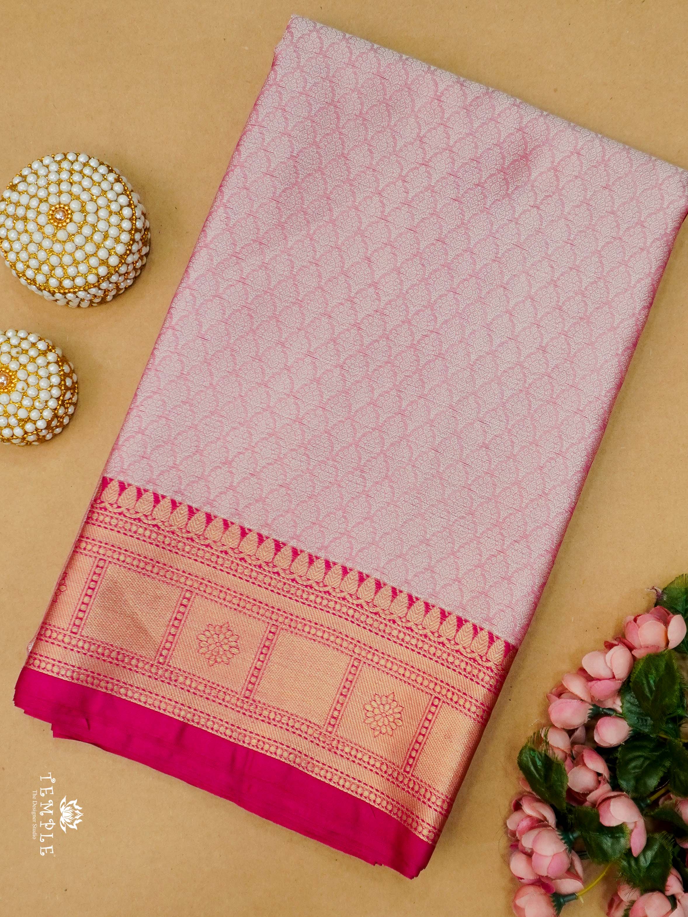 Kora Muslin Saree With Small Border | TTDS2052