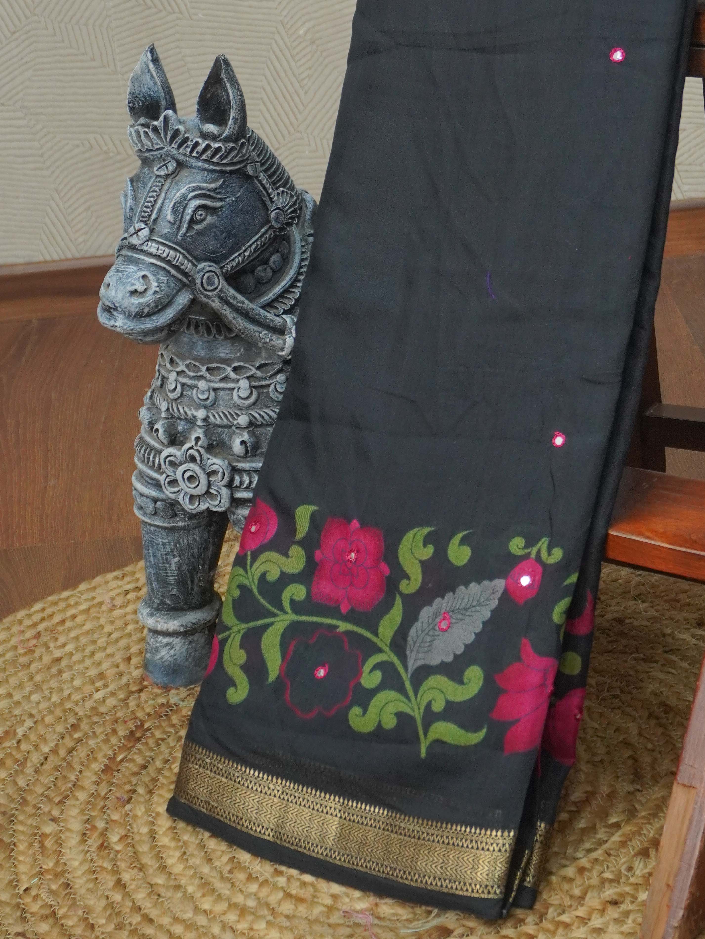 Mul Cotton Saree | TTDS3440