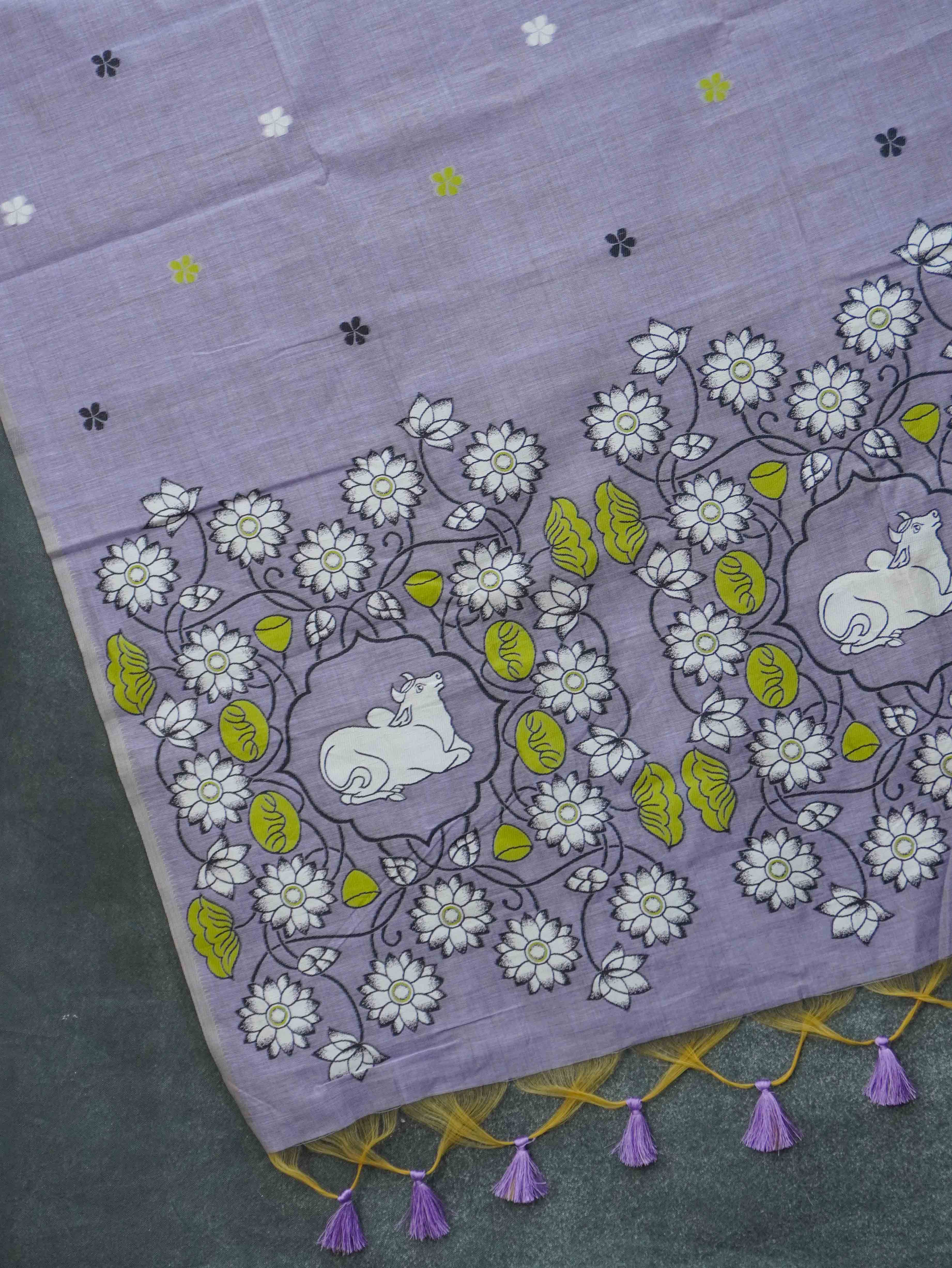 Chnaderi Cotton Saree | TTDS3441