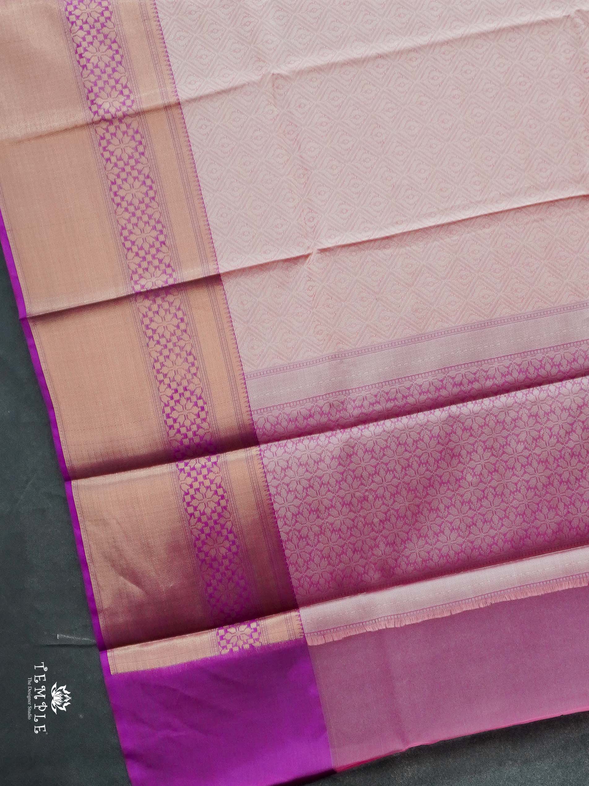 Kora Muslin Saree With Long Border | TTDS2051