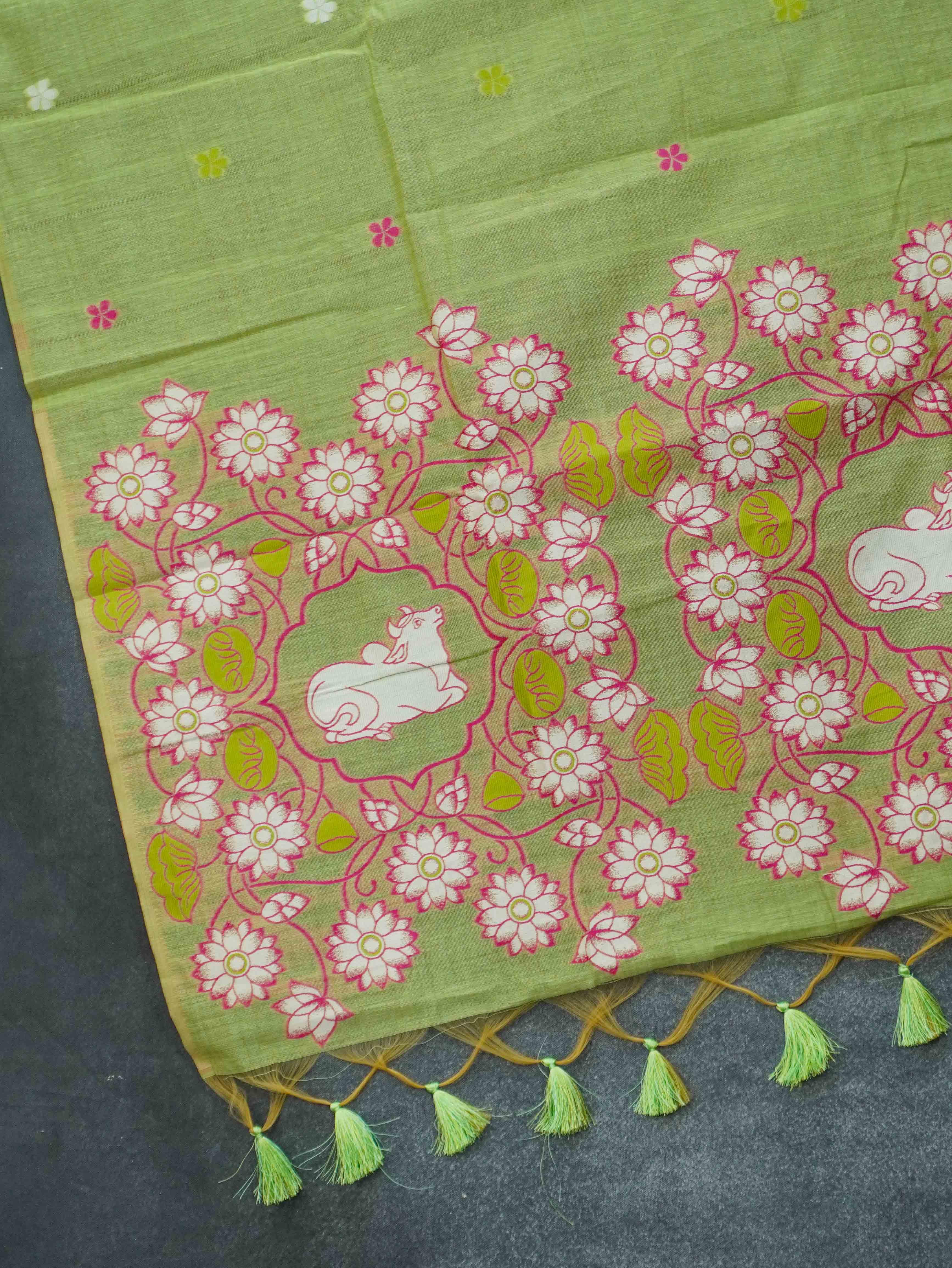 Chnaderi Cotton Saree | TTDS3441