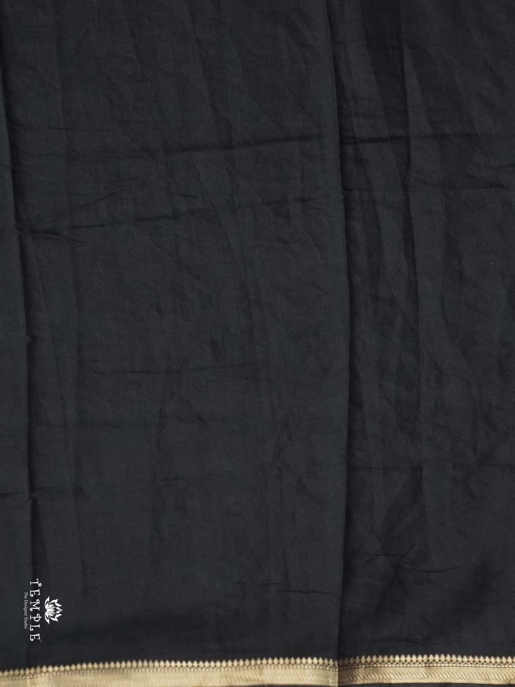 Fancy Cotton Saree With Mirror Work | TTDS2527